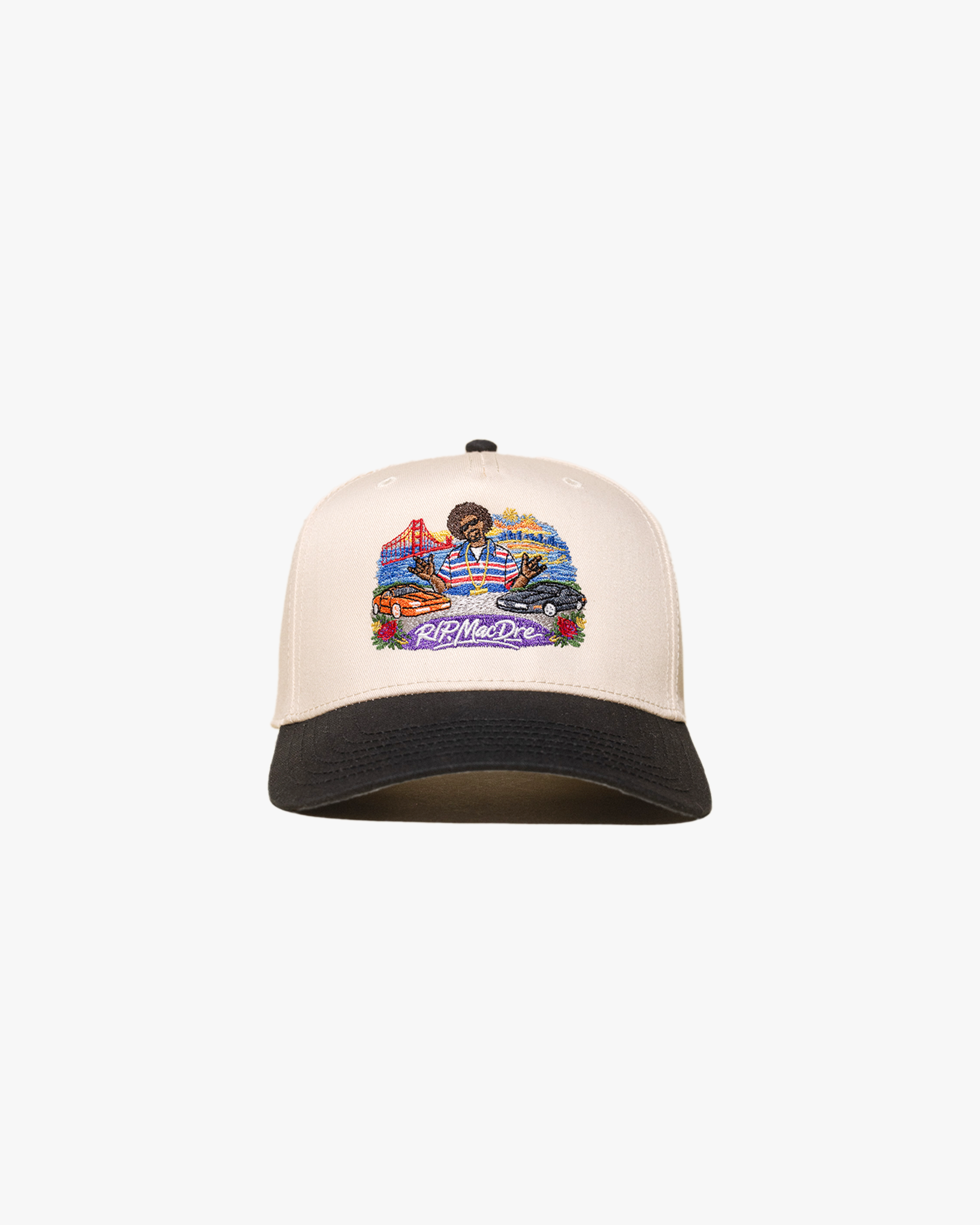 R.I.P. Mac Dre Hat (Cream/Black)