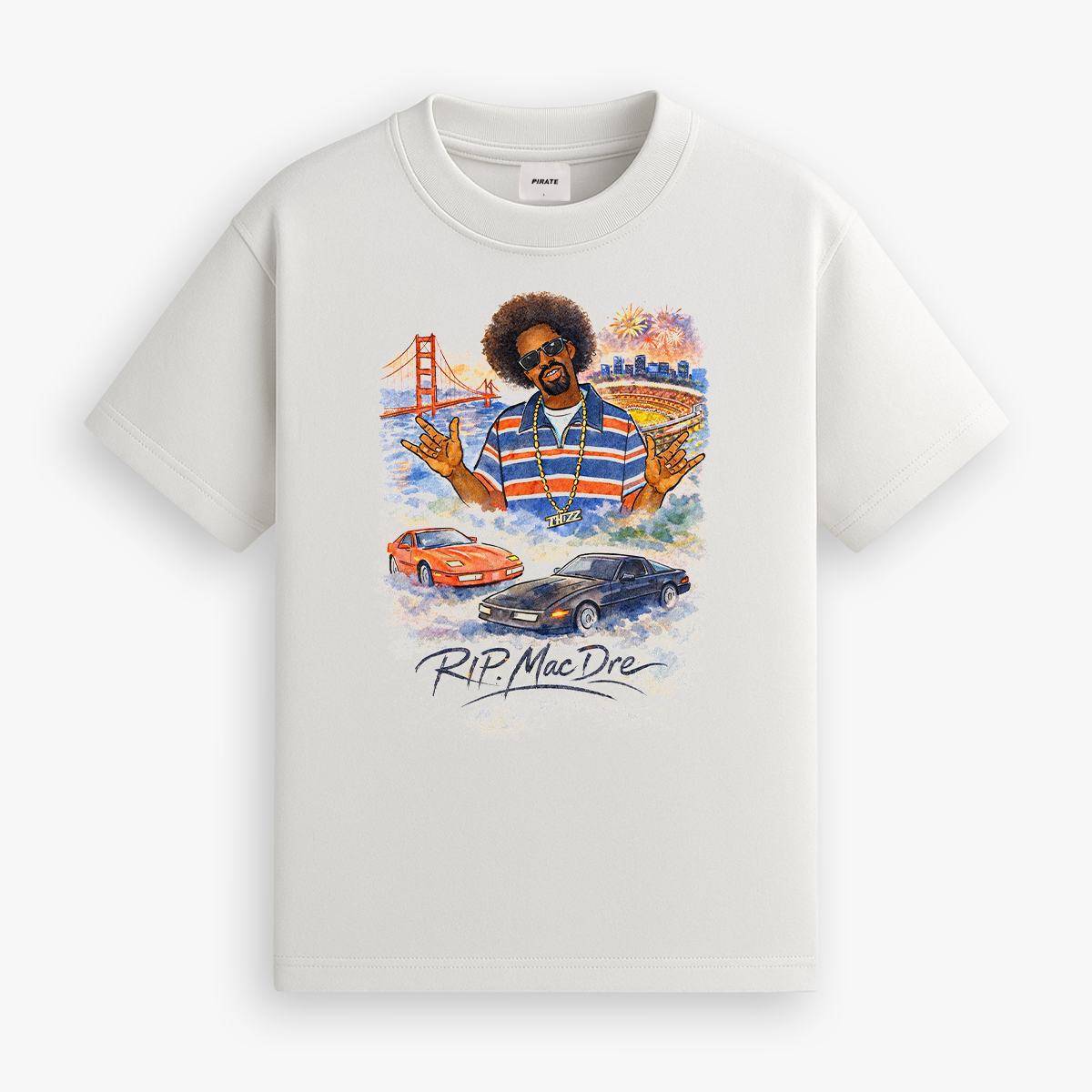 RIP Mac Dre Tee (Off White)