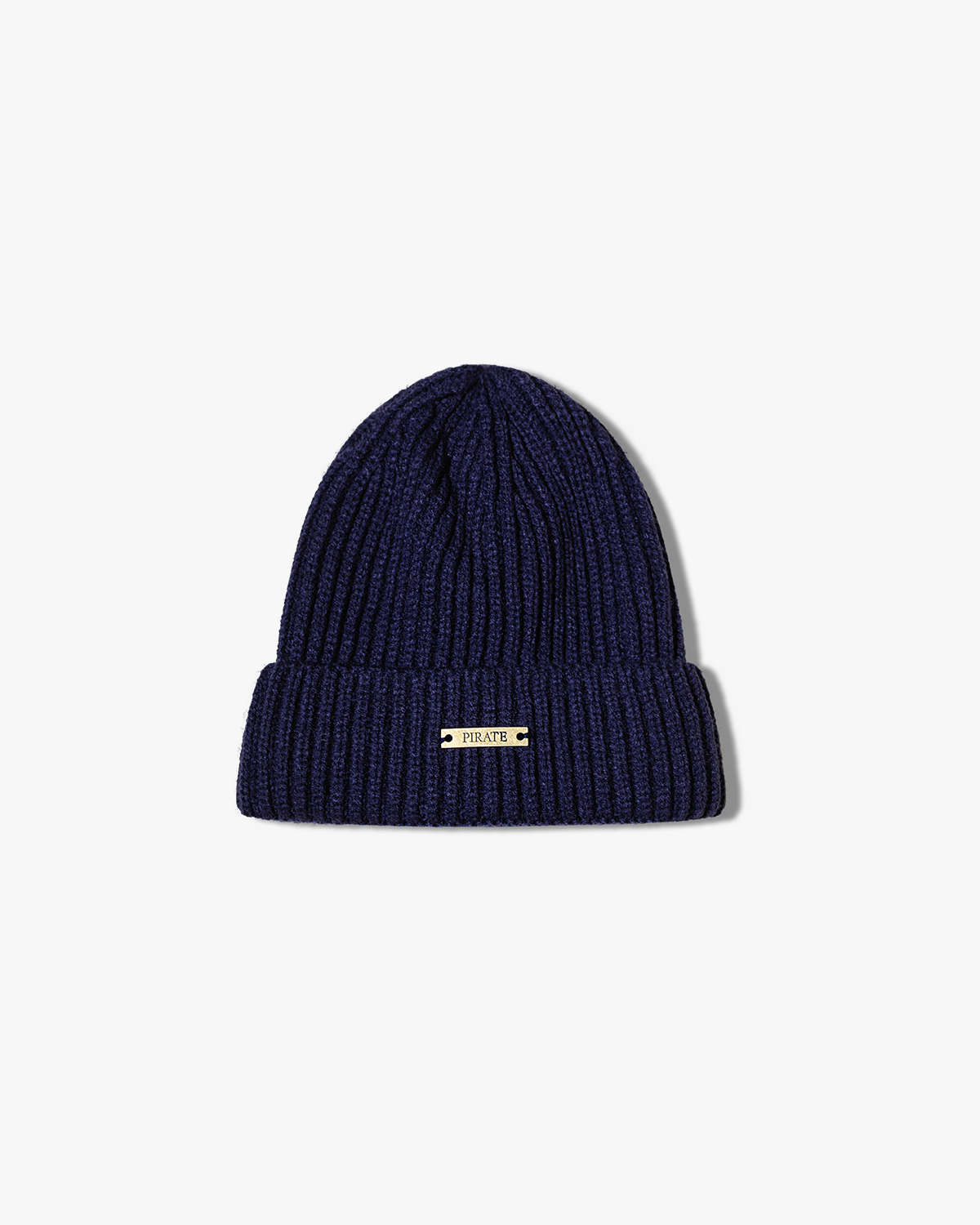 Pirate Ribbed Beanie (Navy)