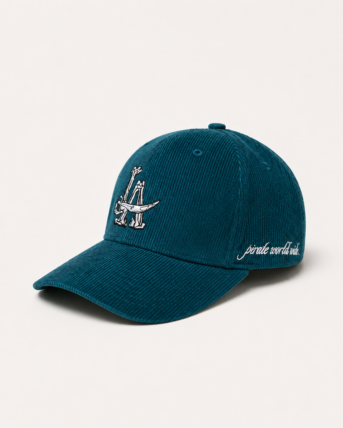 Pirate LA Corduroy Hat (Ocean Blue)