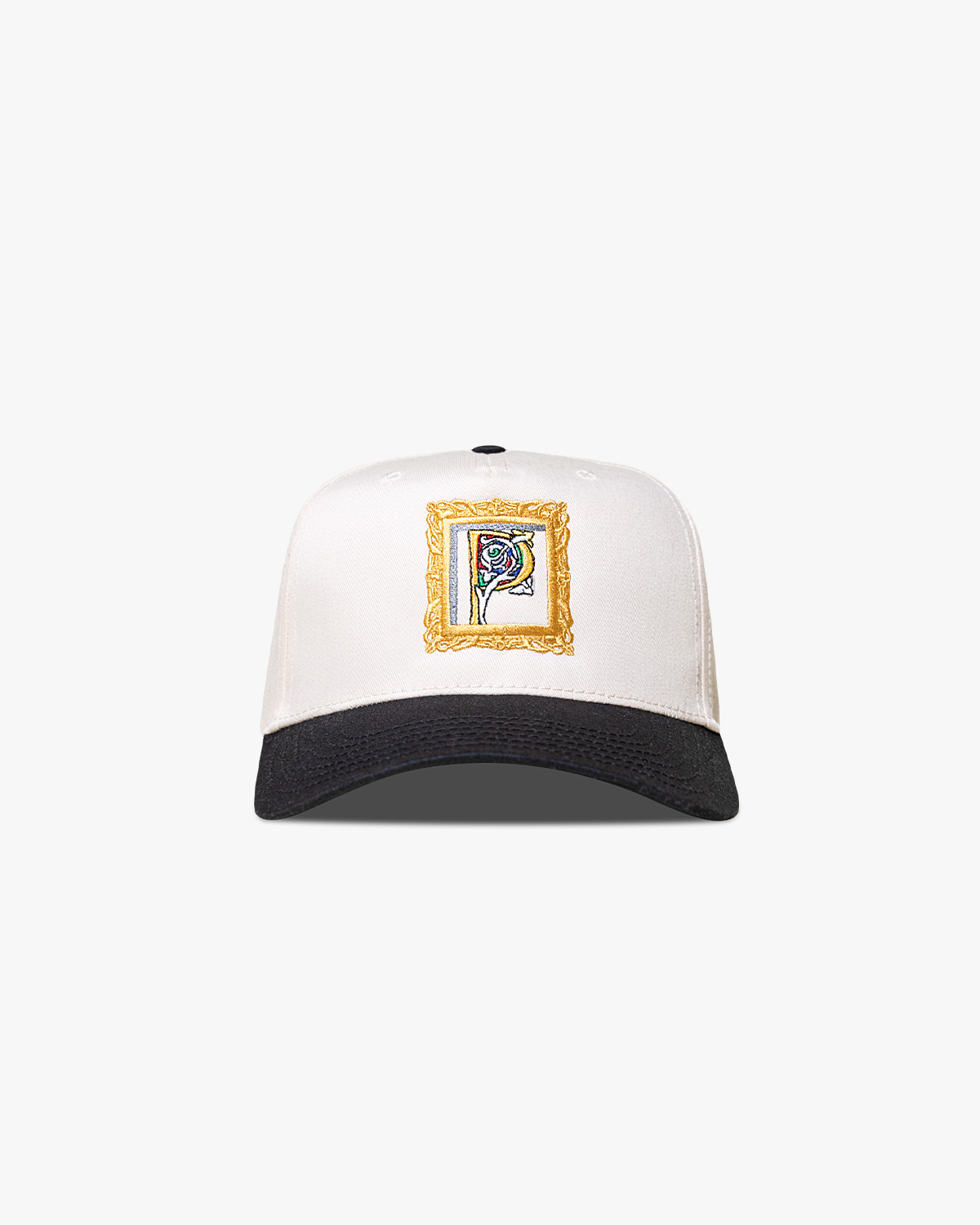 Pirate Framed P Hat (Cream/Black)