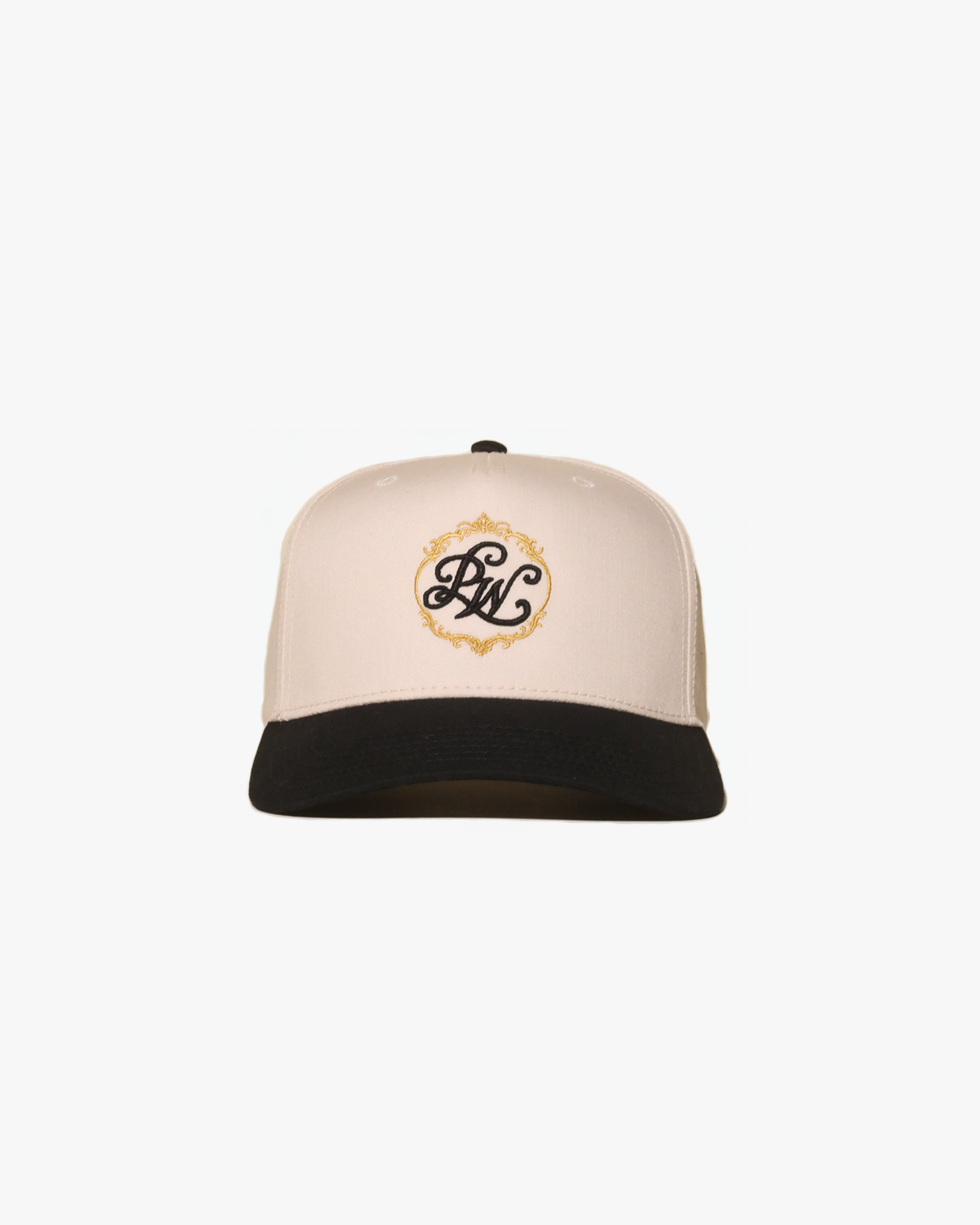 PW Crest Hat (Cream/Black)