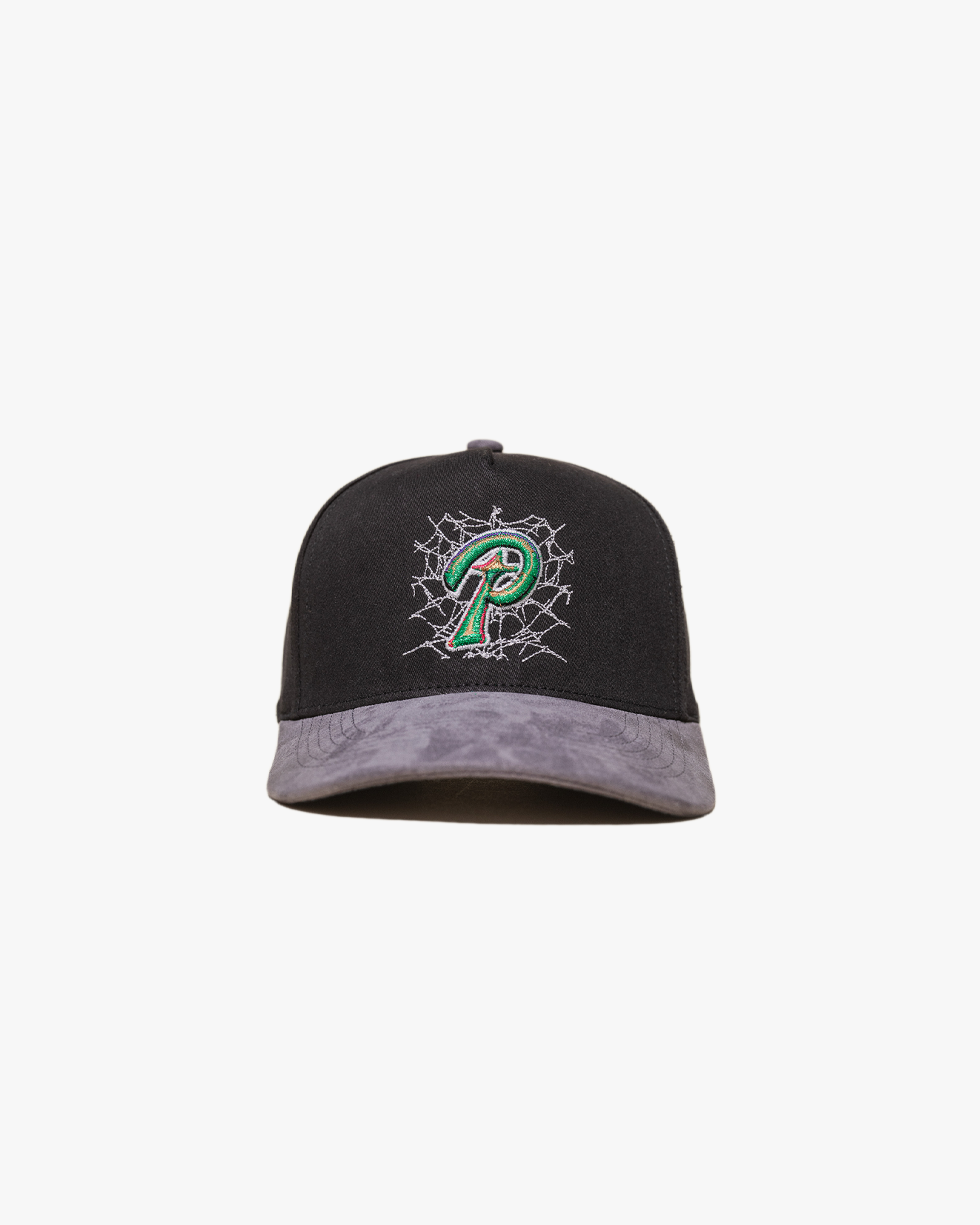 Web P Hat (Black/Grey)