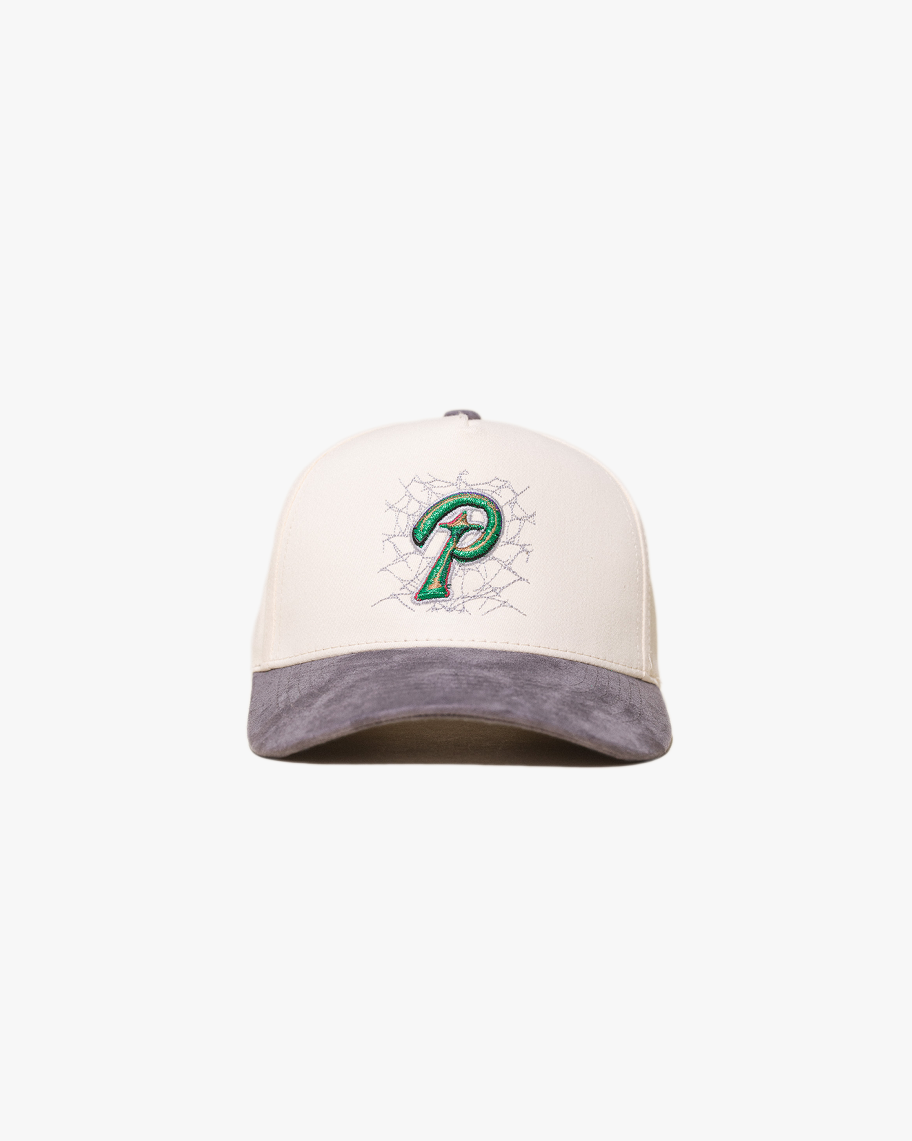 Web P Hat (Cream/Grey)