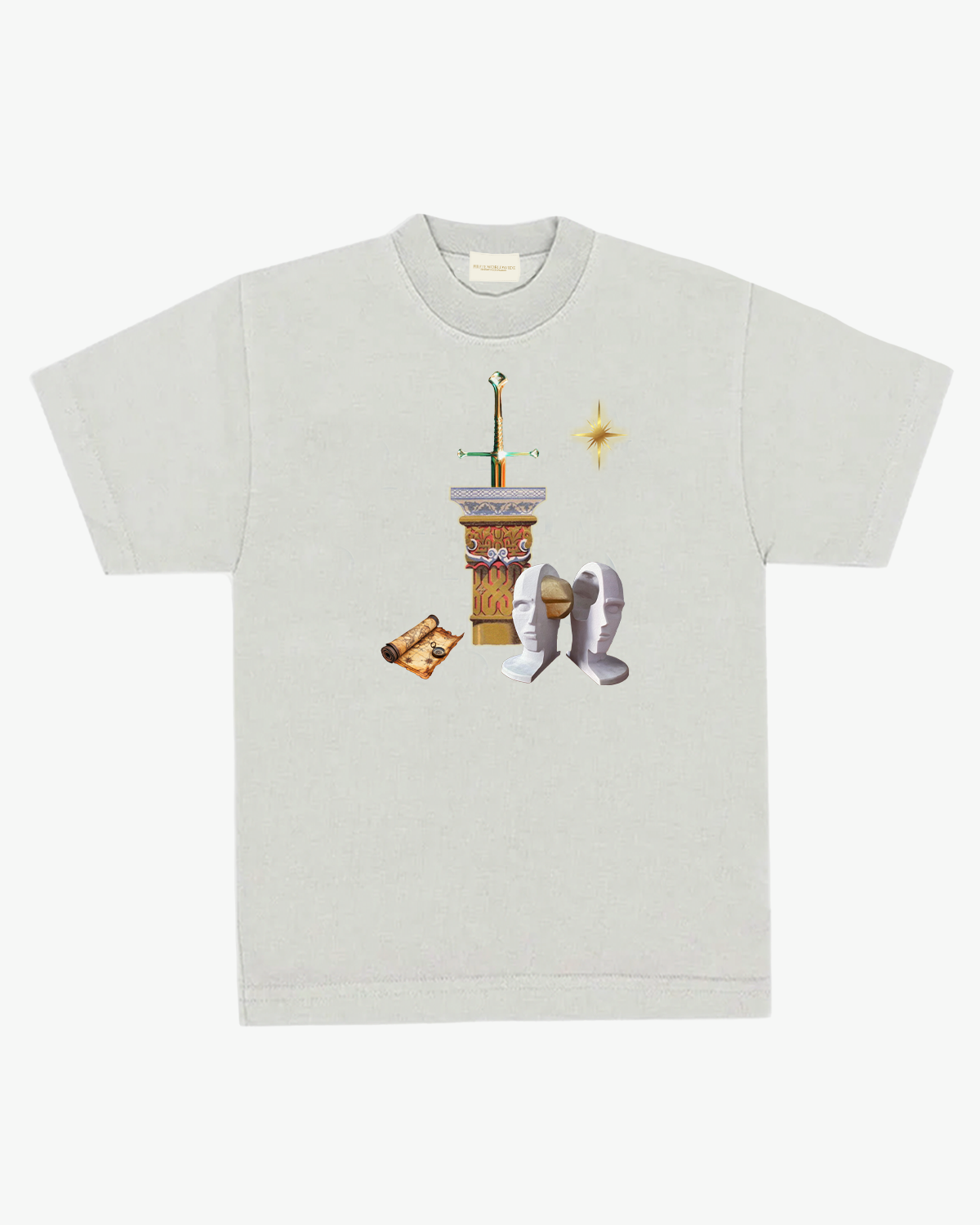 Pirate North Star Swords Tee (Off White)