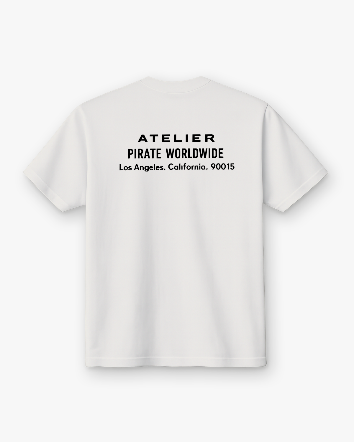 The Atelier Address Tee (White)