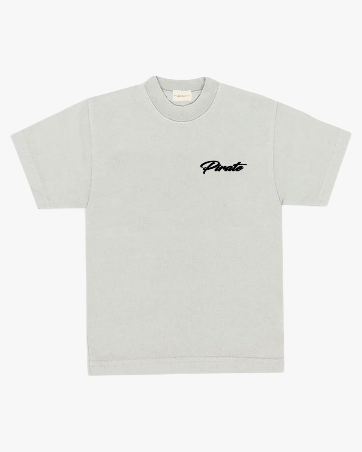 Pirate Cursive Tee (Off White)