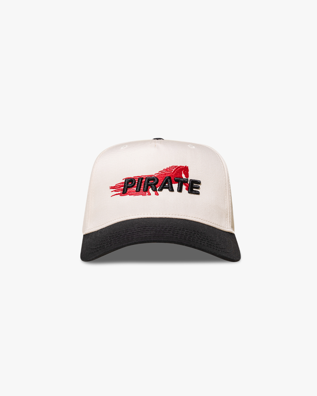 Pirate Branded Derby Hat (Cream/Black)
