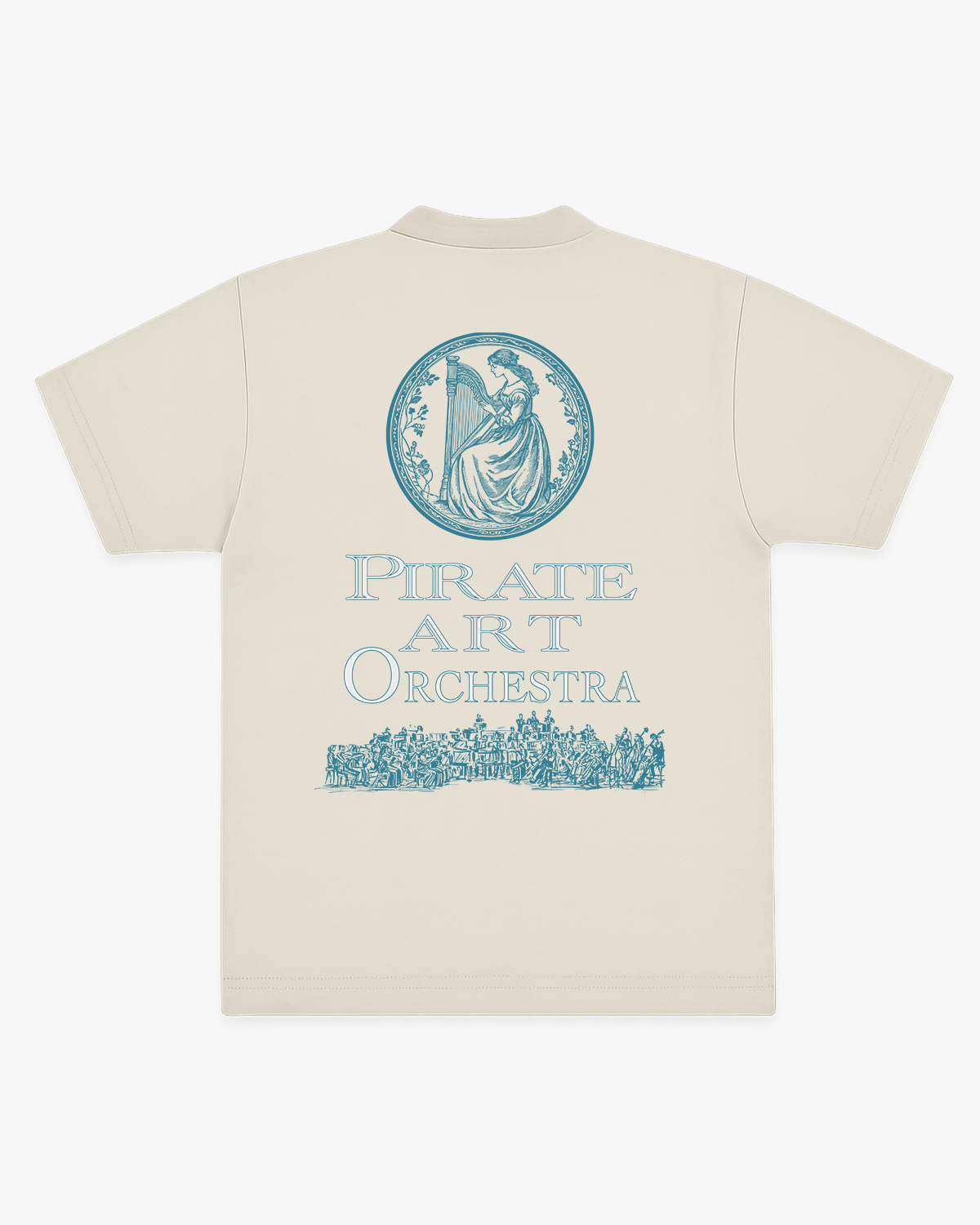 Pirate Art Orchestra SS Tee (Cream)