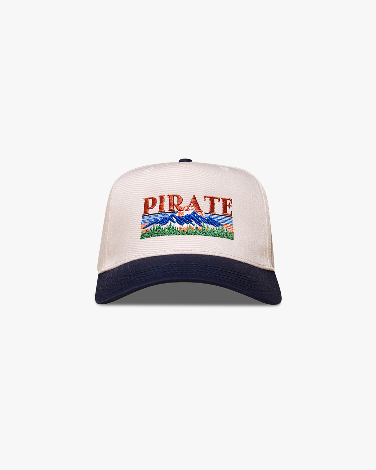 Pirate Mountains Hat (Cream/Navy)