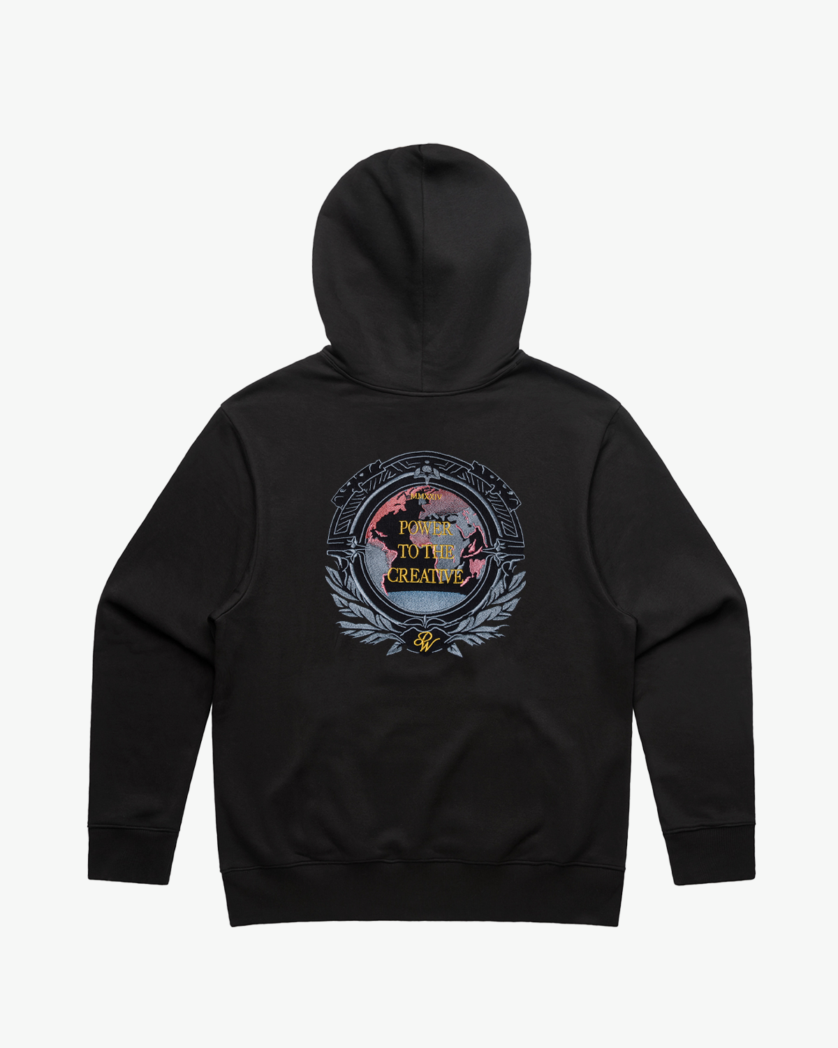 Pirate Power to the Creative FZ Hoodie (Pirate Black)