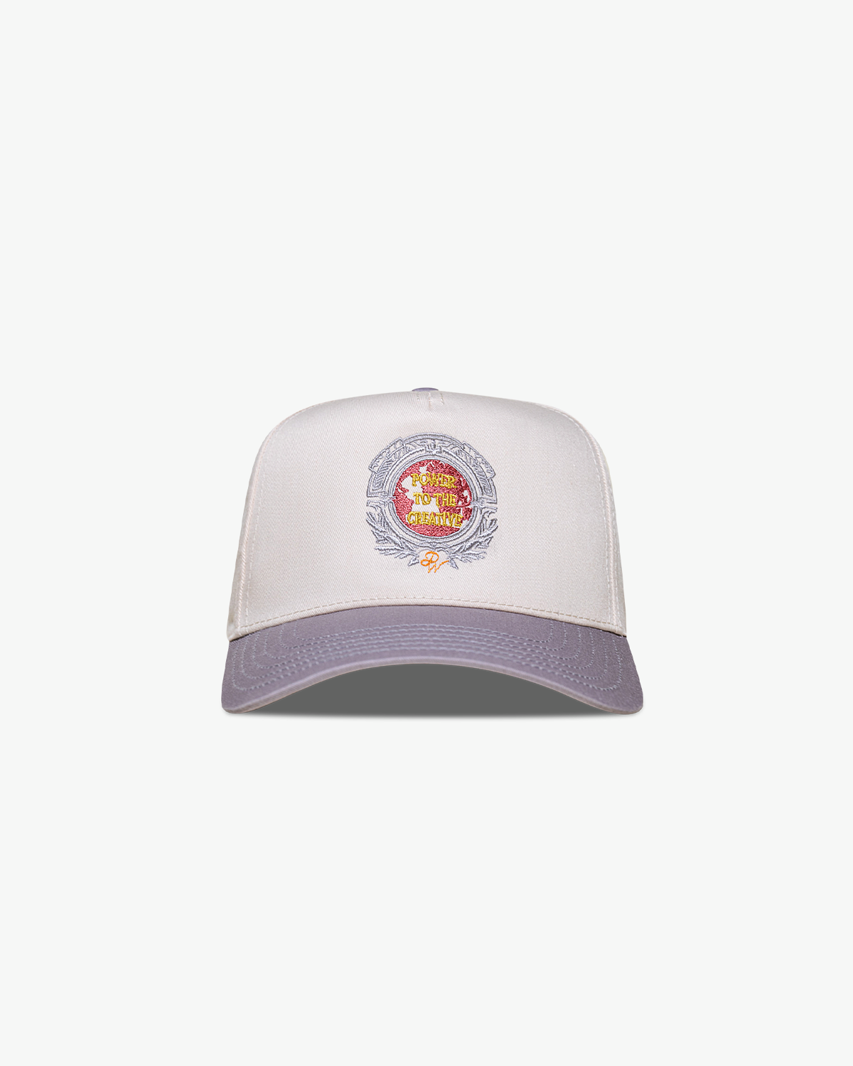 Pirate Power to the Creatives Hat (Cream/Grey)