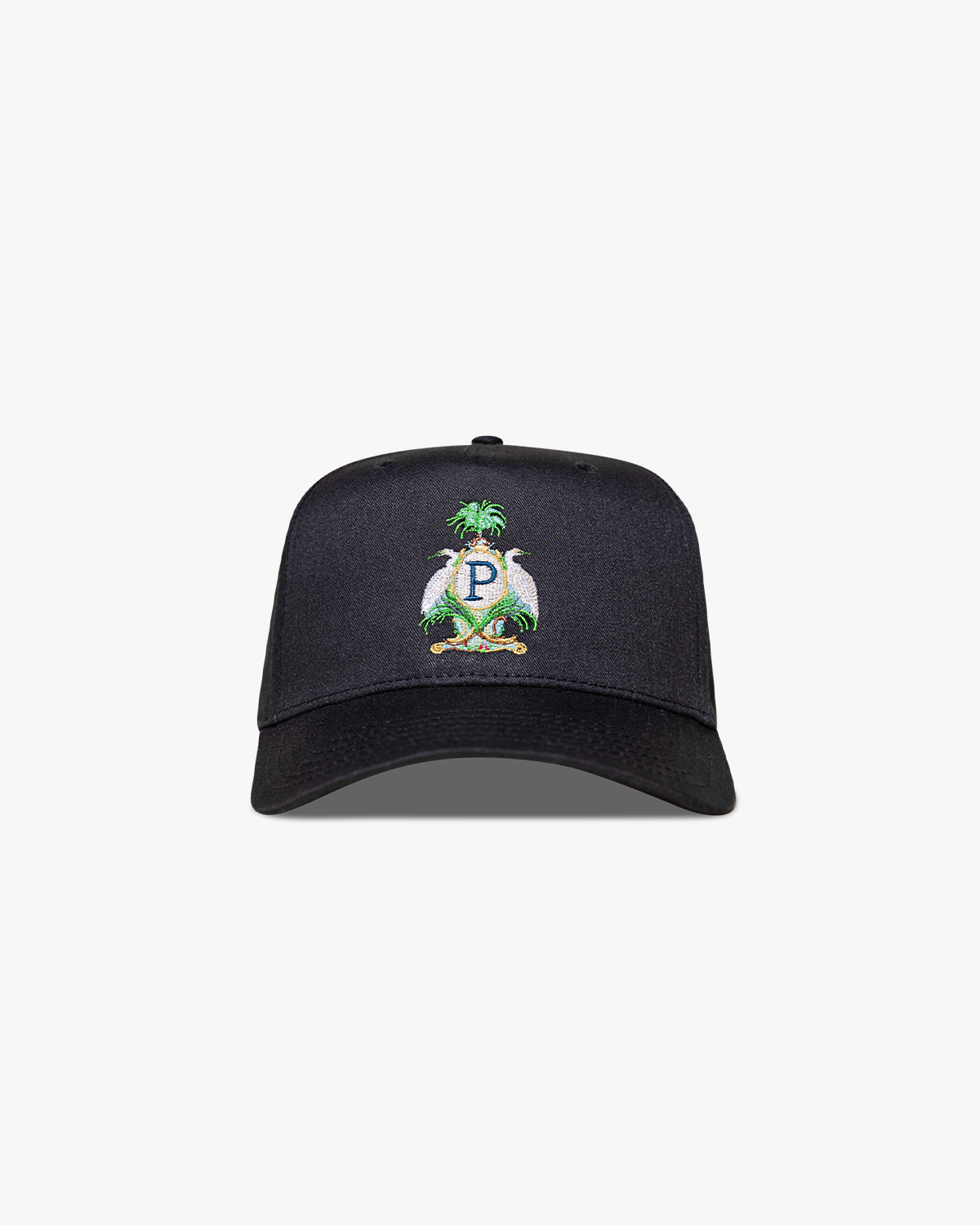 Pirate Heron Crest Hat (Pirate Black)