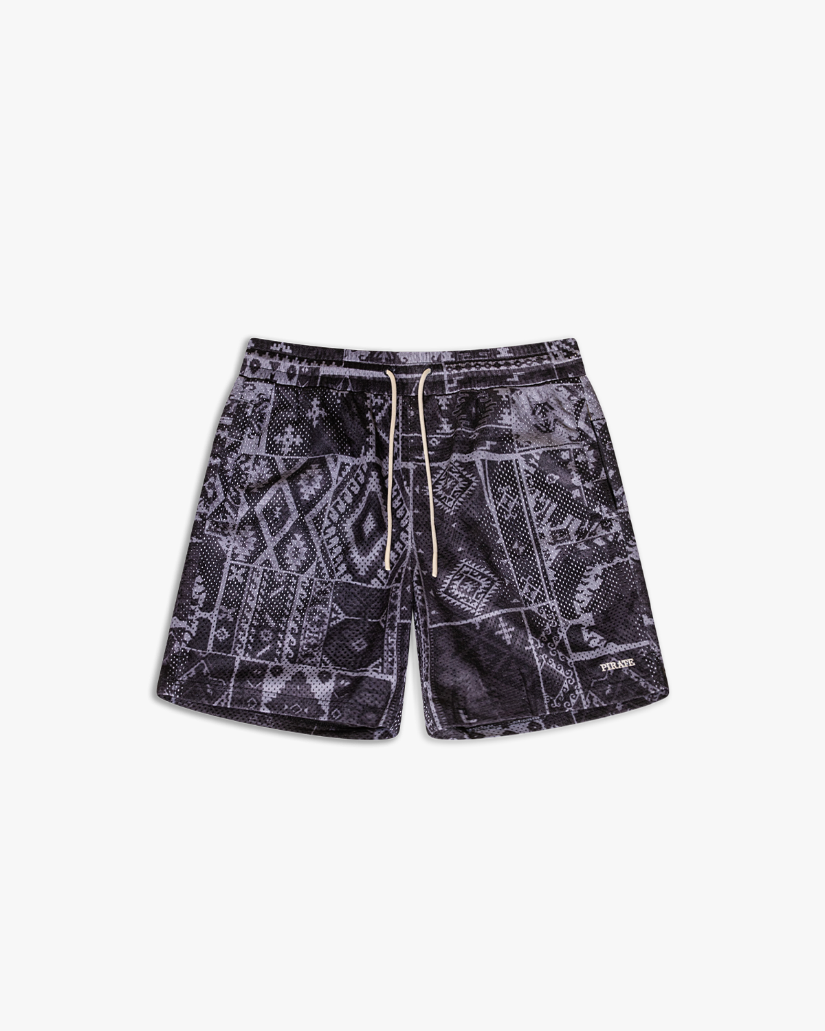 Pirate Hilltop Printed Mesh Short (Shadow Tapestry)