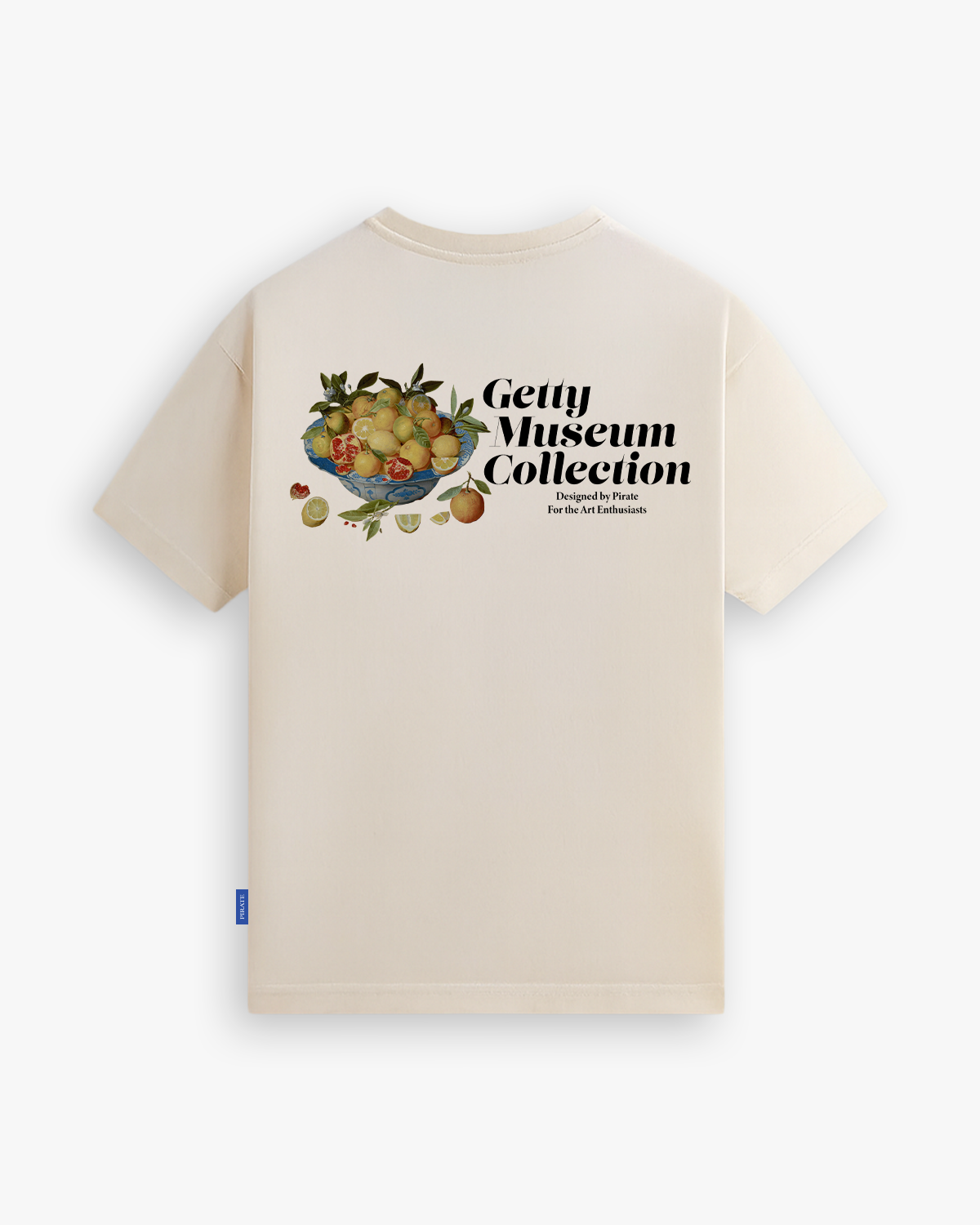 Getty x Pirate Still Life Getty Museum Collection Tee (Cannoli Cream)