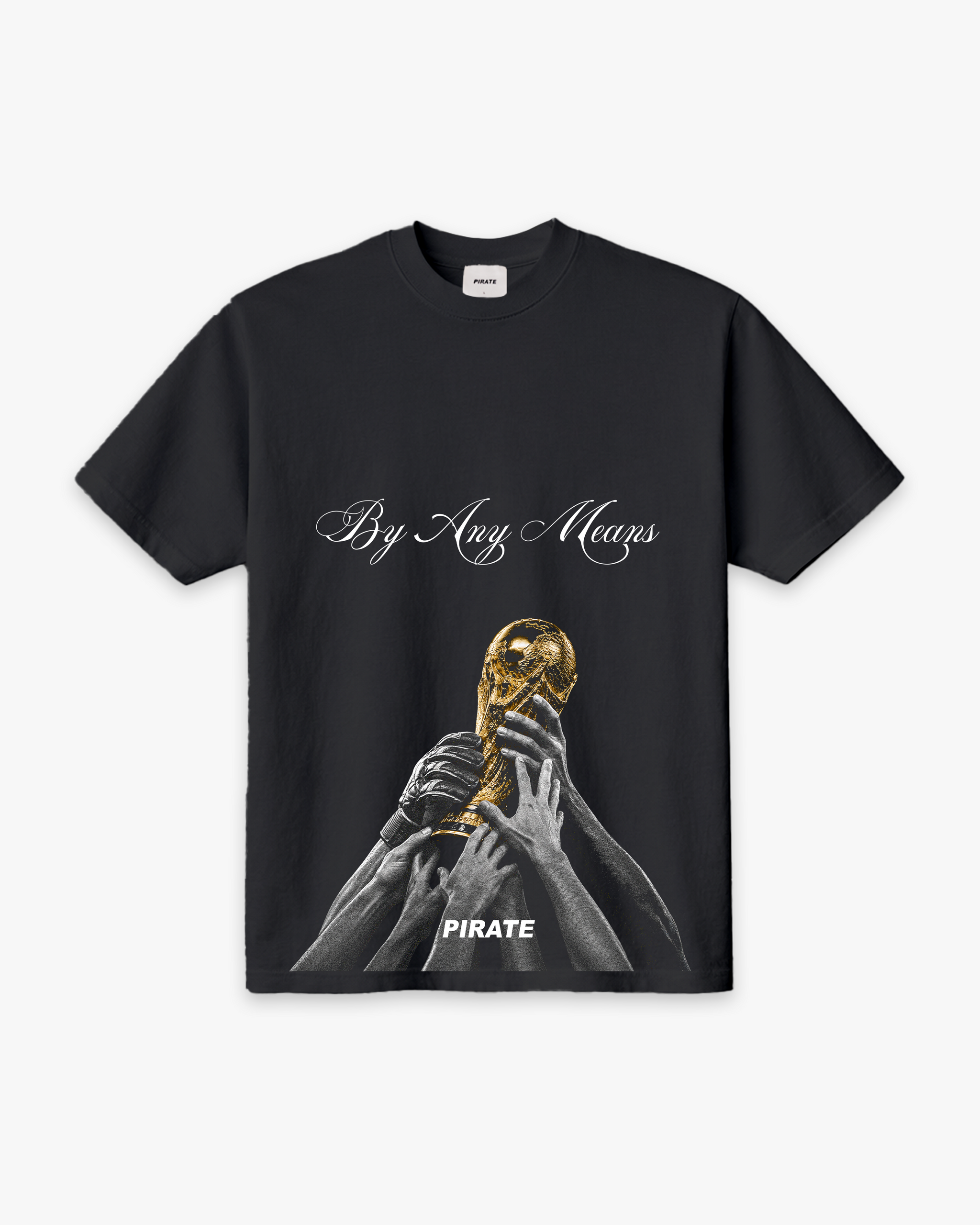 By Any Means Trophy Tee (Black)