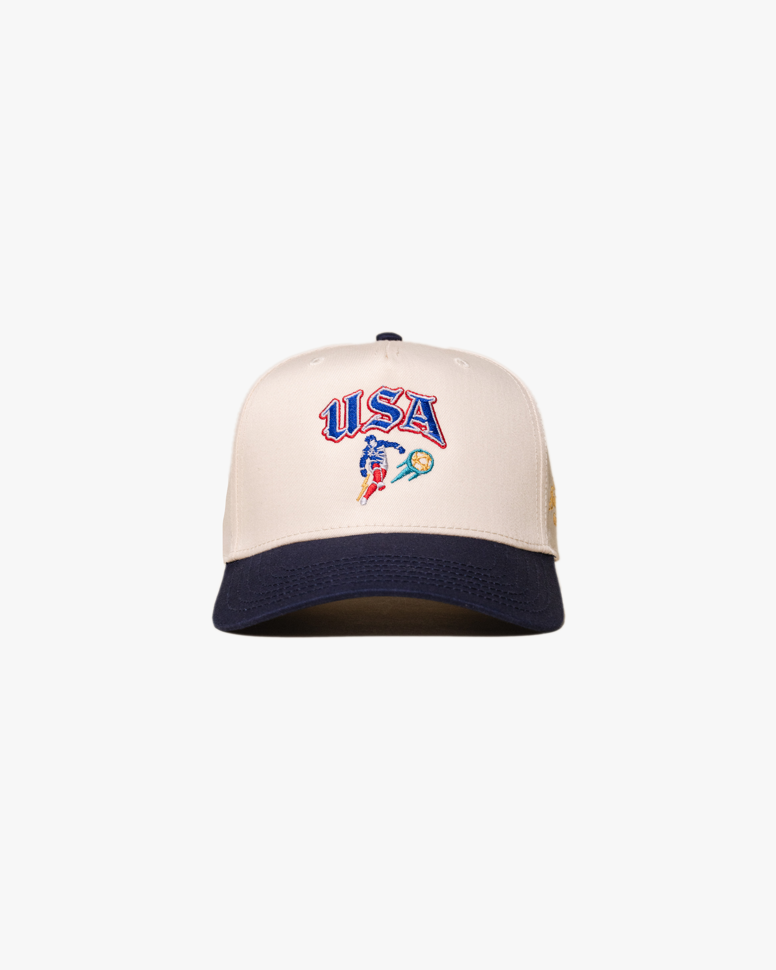 USA Goal Hat (Cream/Navy)