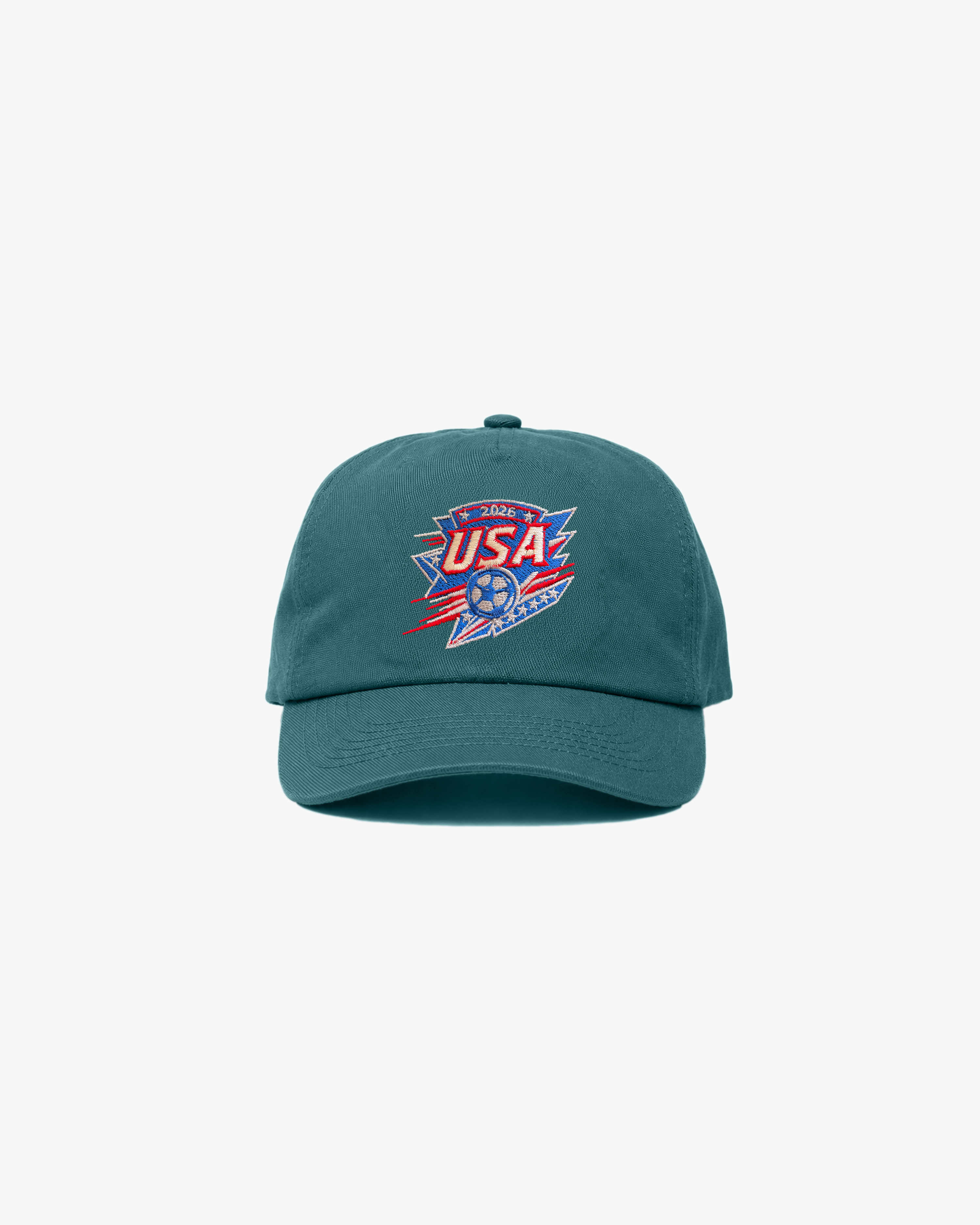 USA Crest Vintage Hat (Vintage Blue)