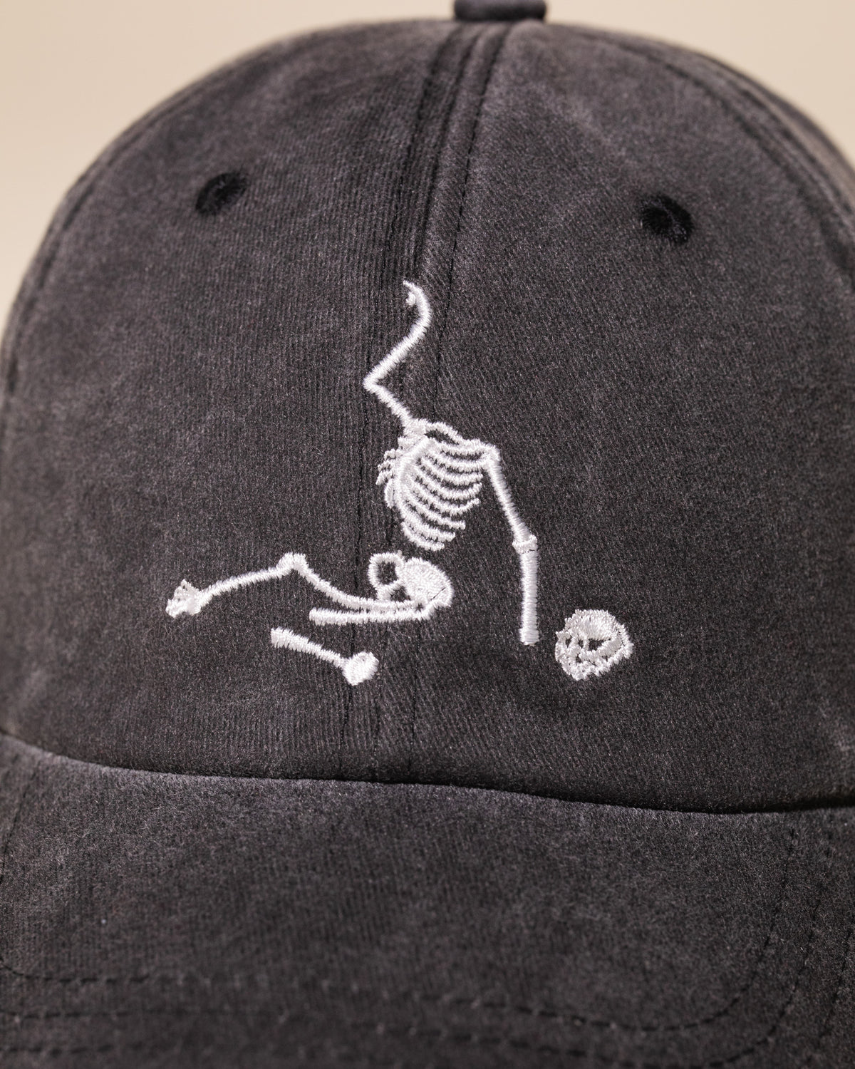 Getty x Pirate Battle of the Bones Dad Hat (Washed Black)