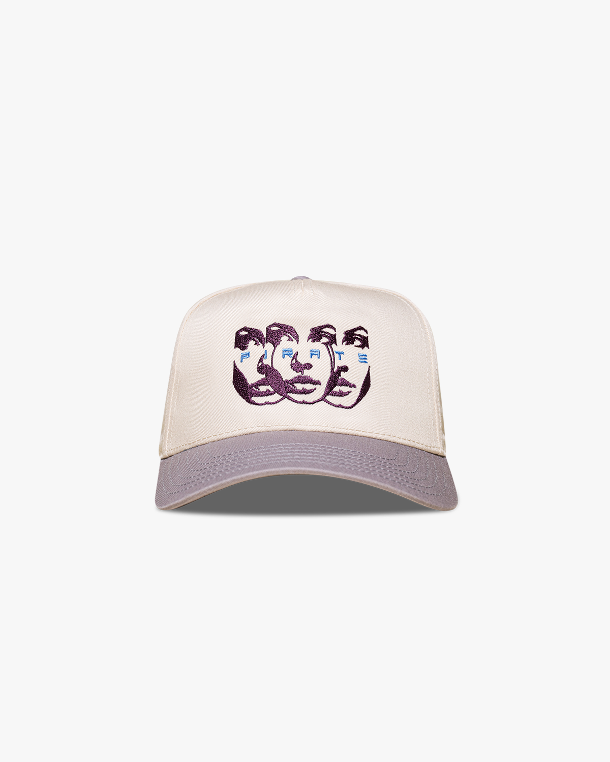 Pirate Faces Hat (Cream/Grey)