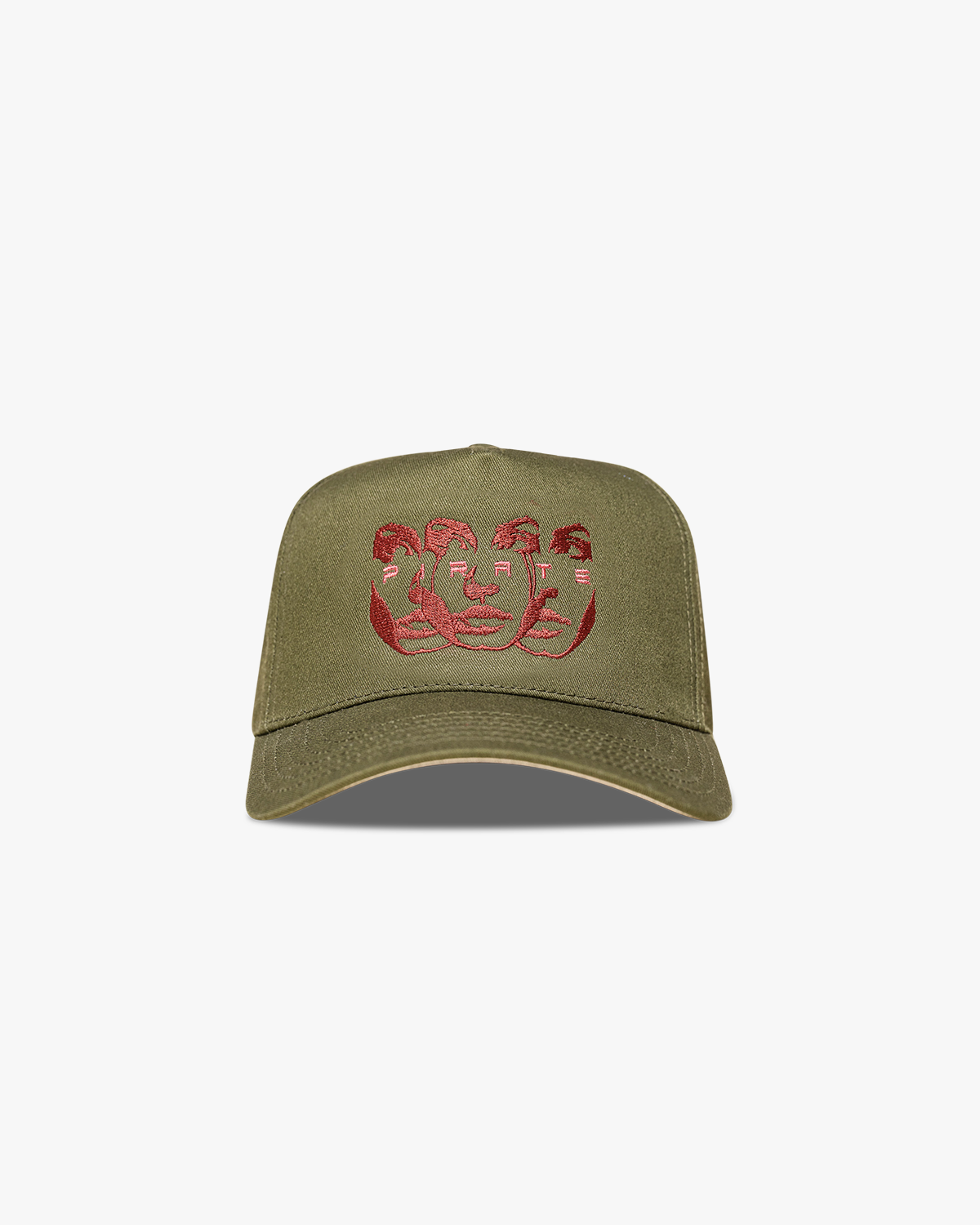 Pirate Faces Hat (Olive)