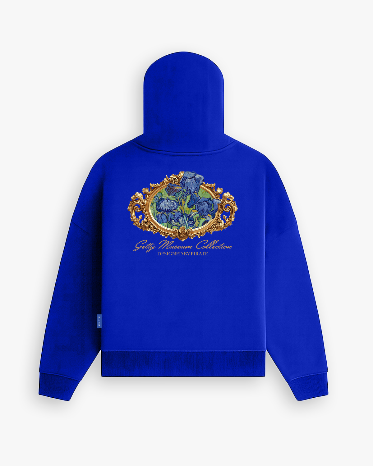 Getty x Pirate Van Gogh Irises Hoodie (Getty Blue)