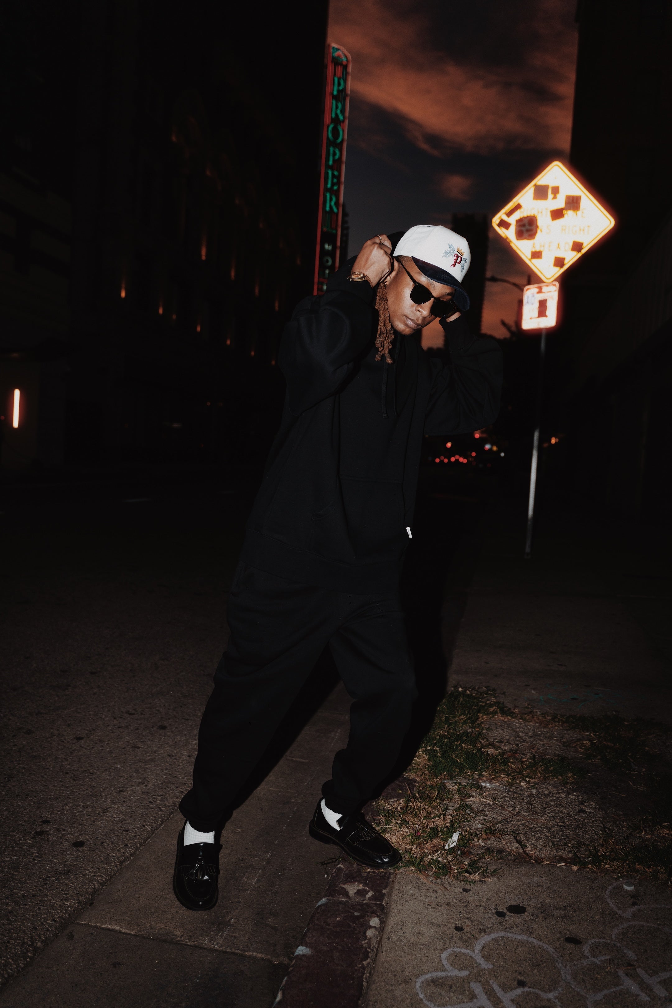 Pirate Angel P Hat (Cream/Navy)