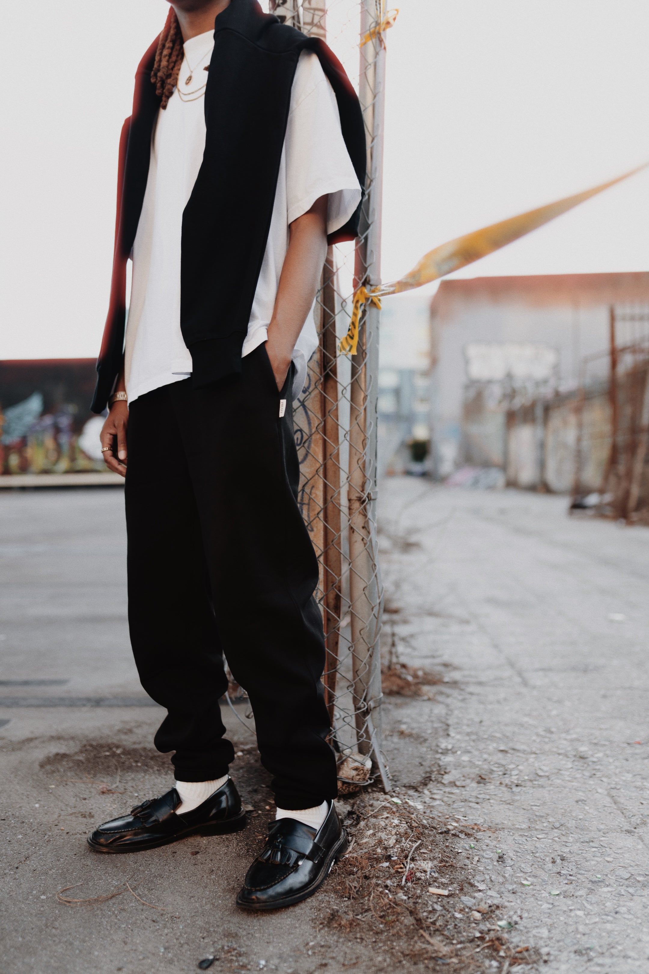 Untitled Signature Sweatpants (Pirate Black)