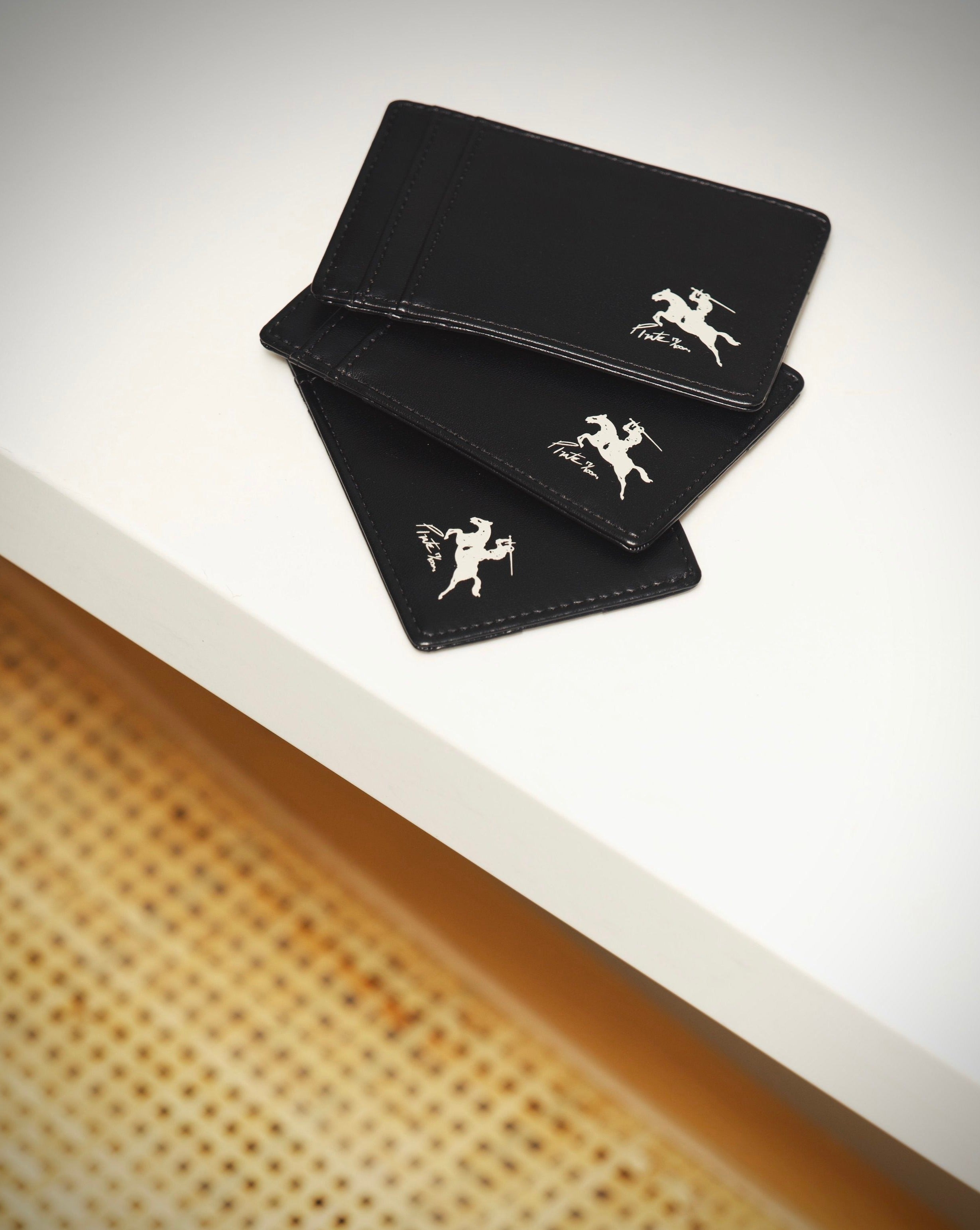 Pirate "By Any Means" Leather Card Holder