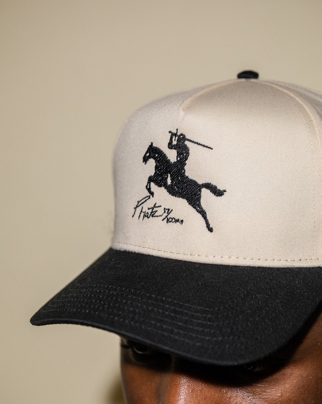 Pirate By Any Means Hat (Black Stitching)