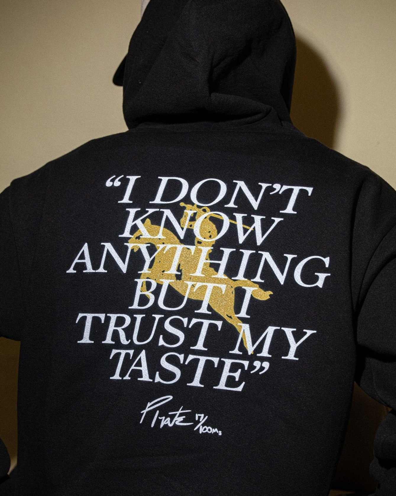 Pirate Trust My Taste Hoodie (Black)