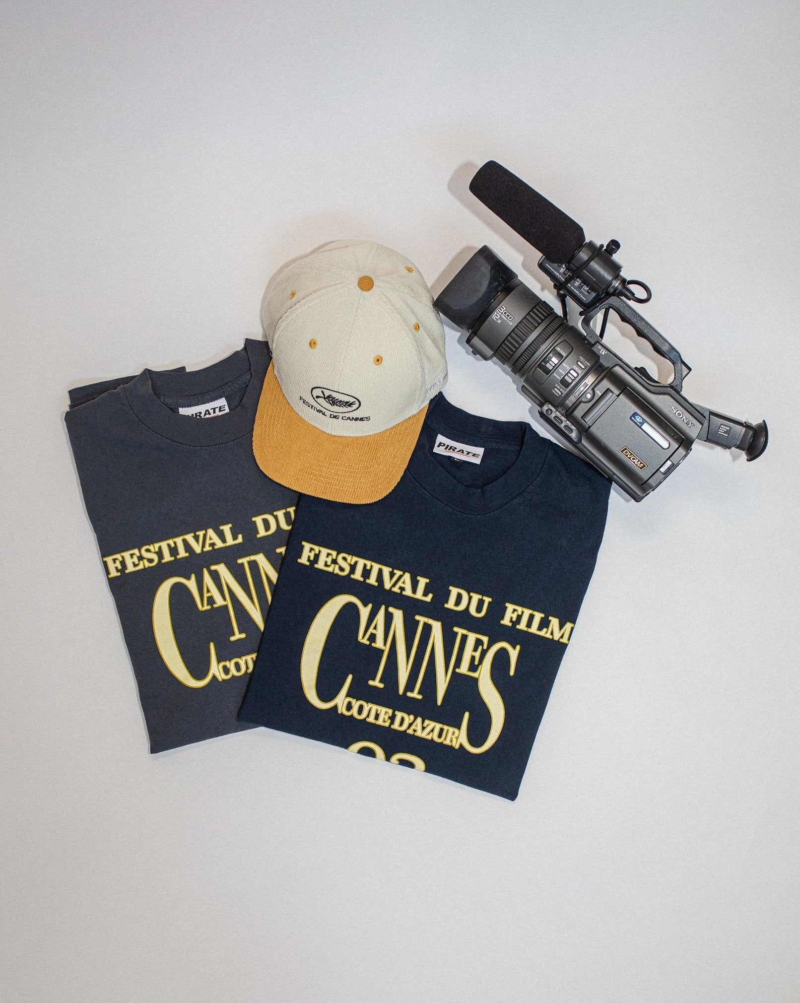 Pirate Cannes Festival '92 T-Shirt (Navy)