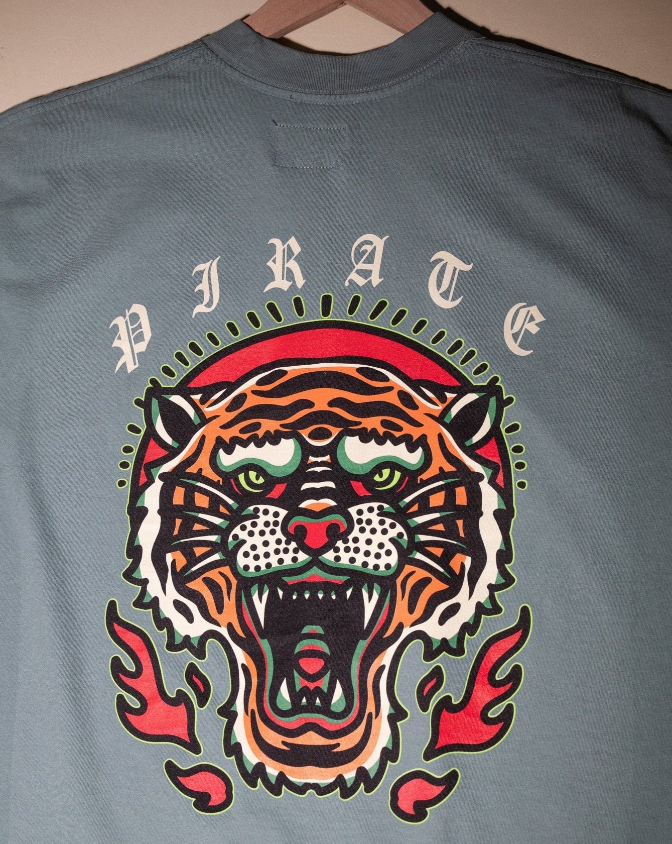 Pirate Animal Instinct Tee (Atlantic Green)