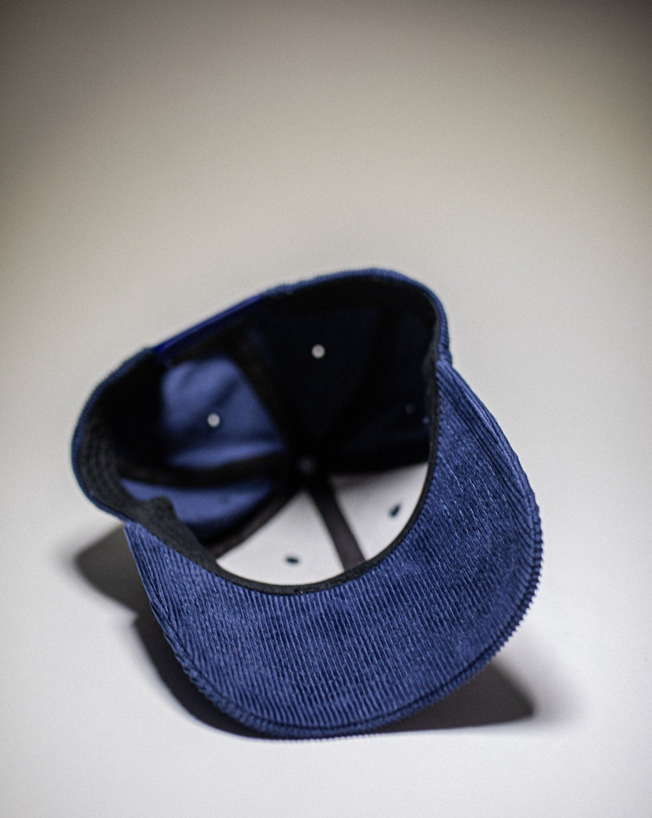 Pirate P Corduroy Hat (Navy)