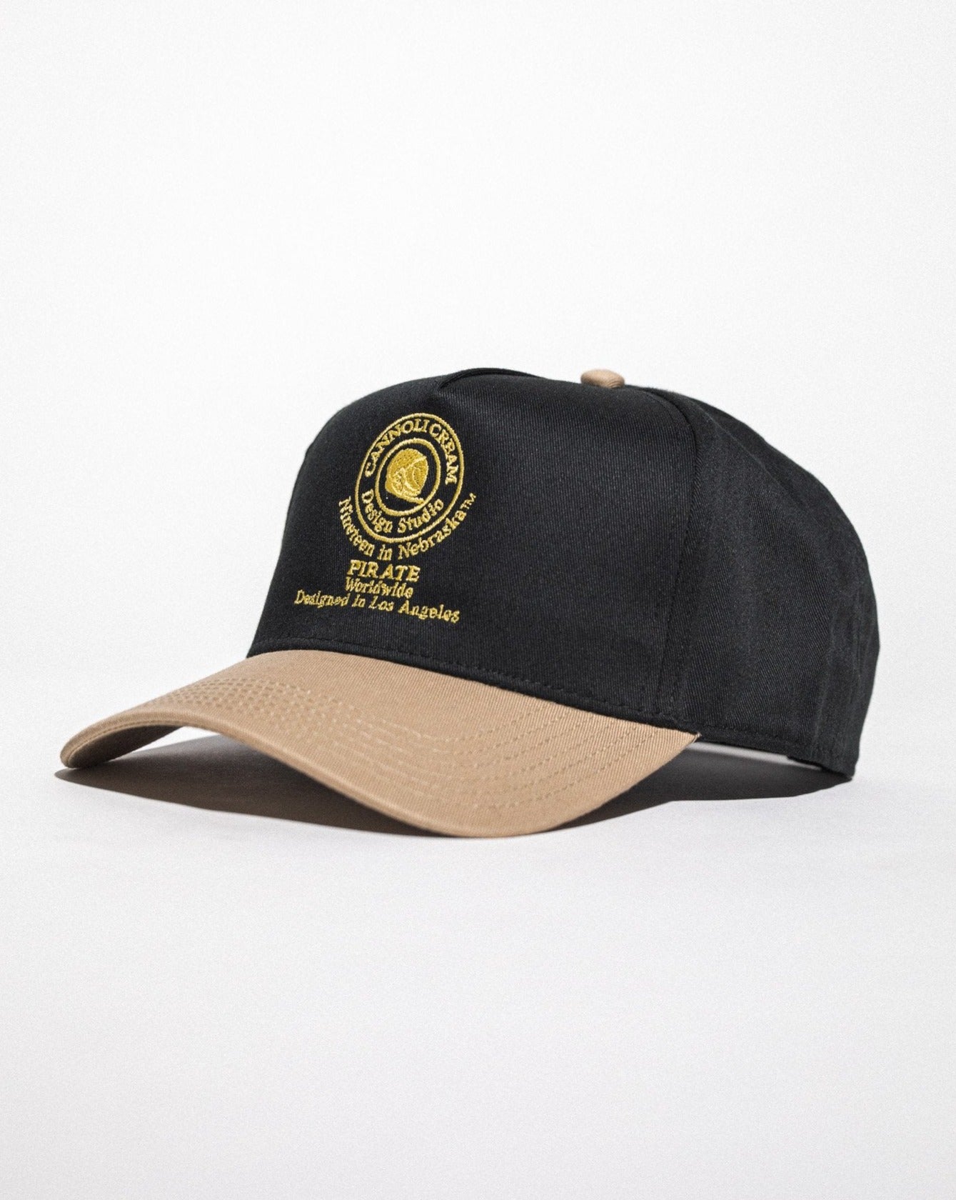 Pirate Cannoli Cream Design Studio Hat (Black/Khaki)