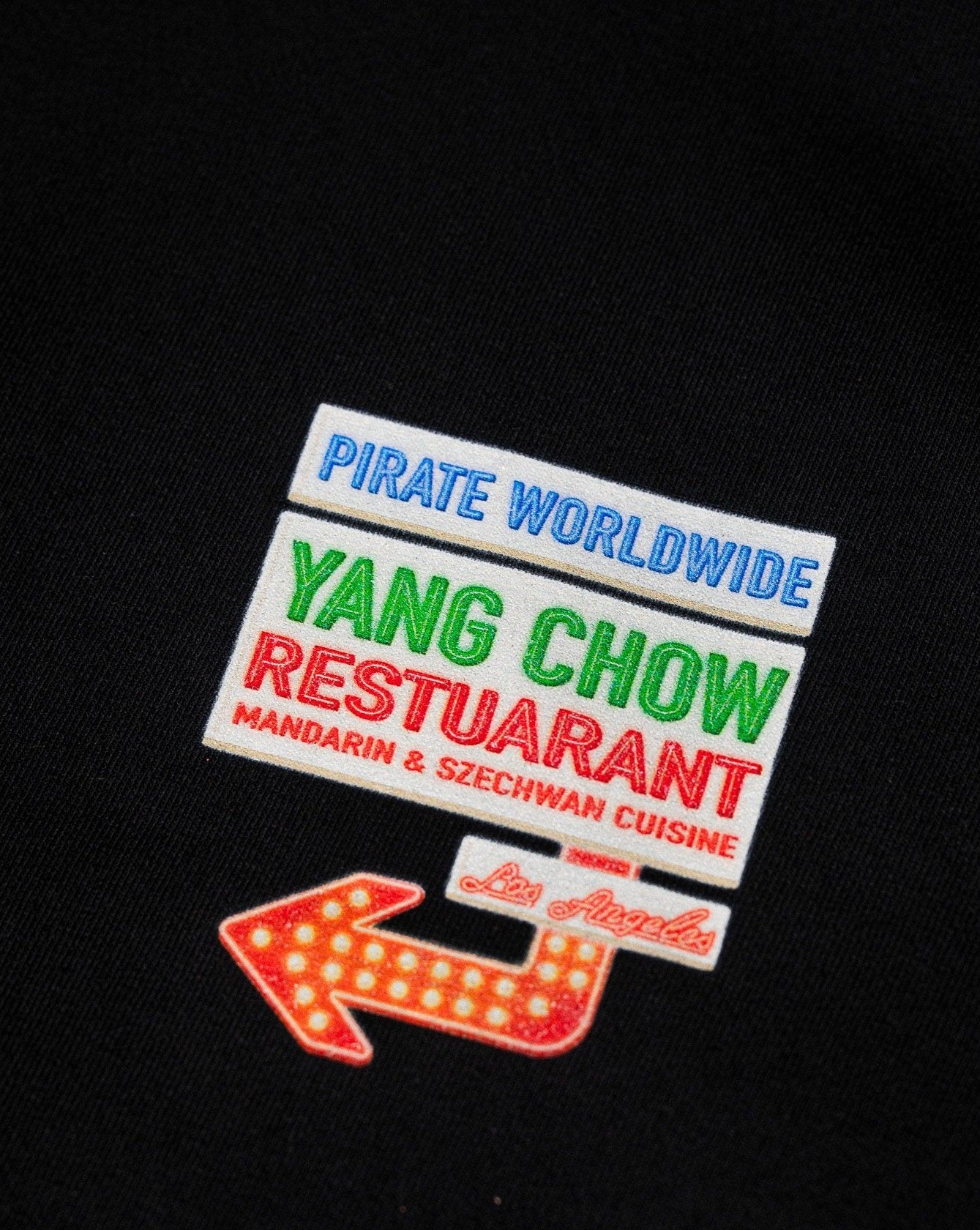 Yang Chow by Pirate Sketch Tee (Black)