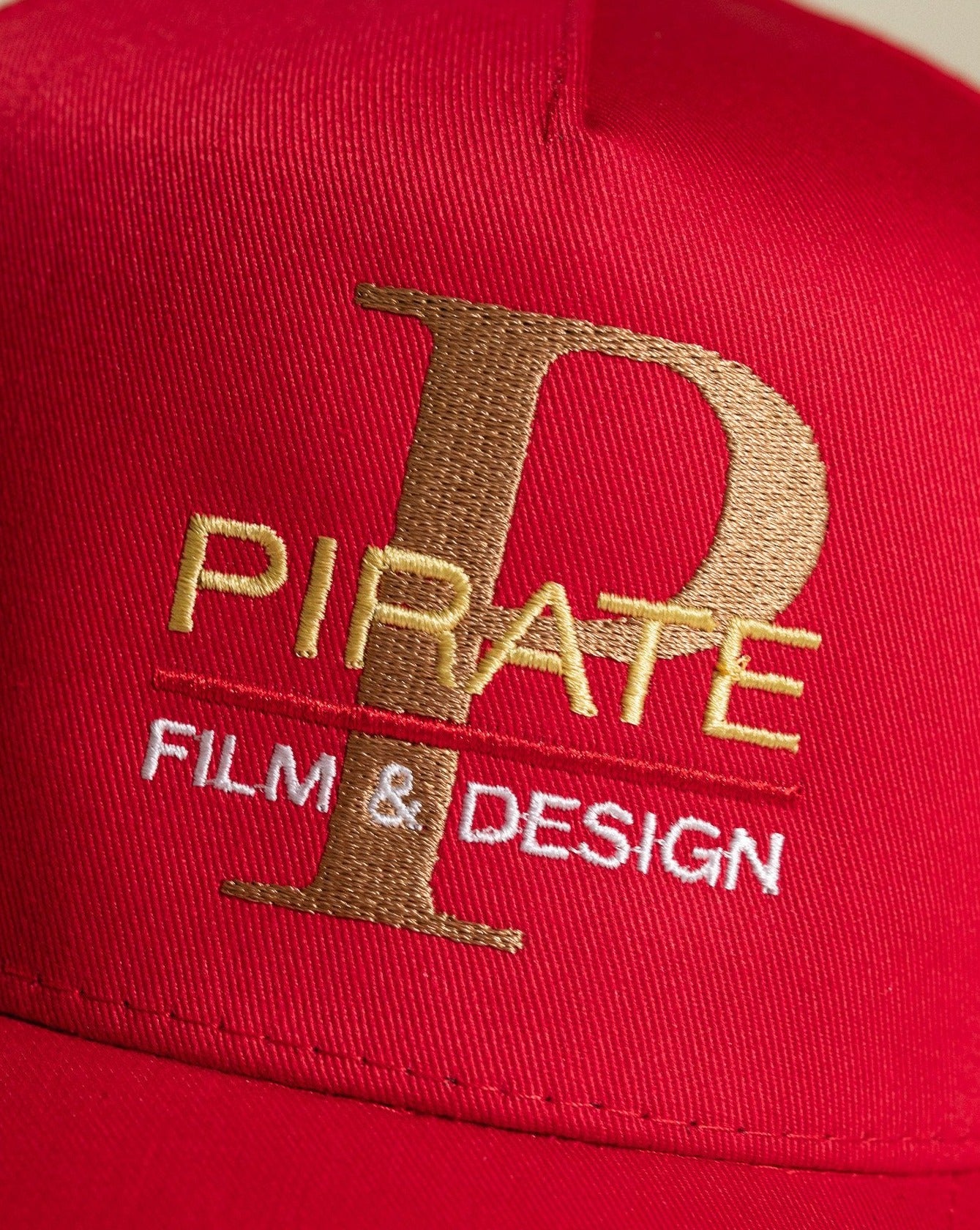 Pirate Film & Design Hat (Red)