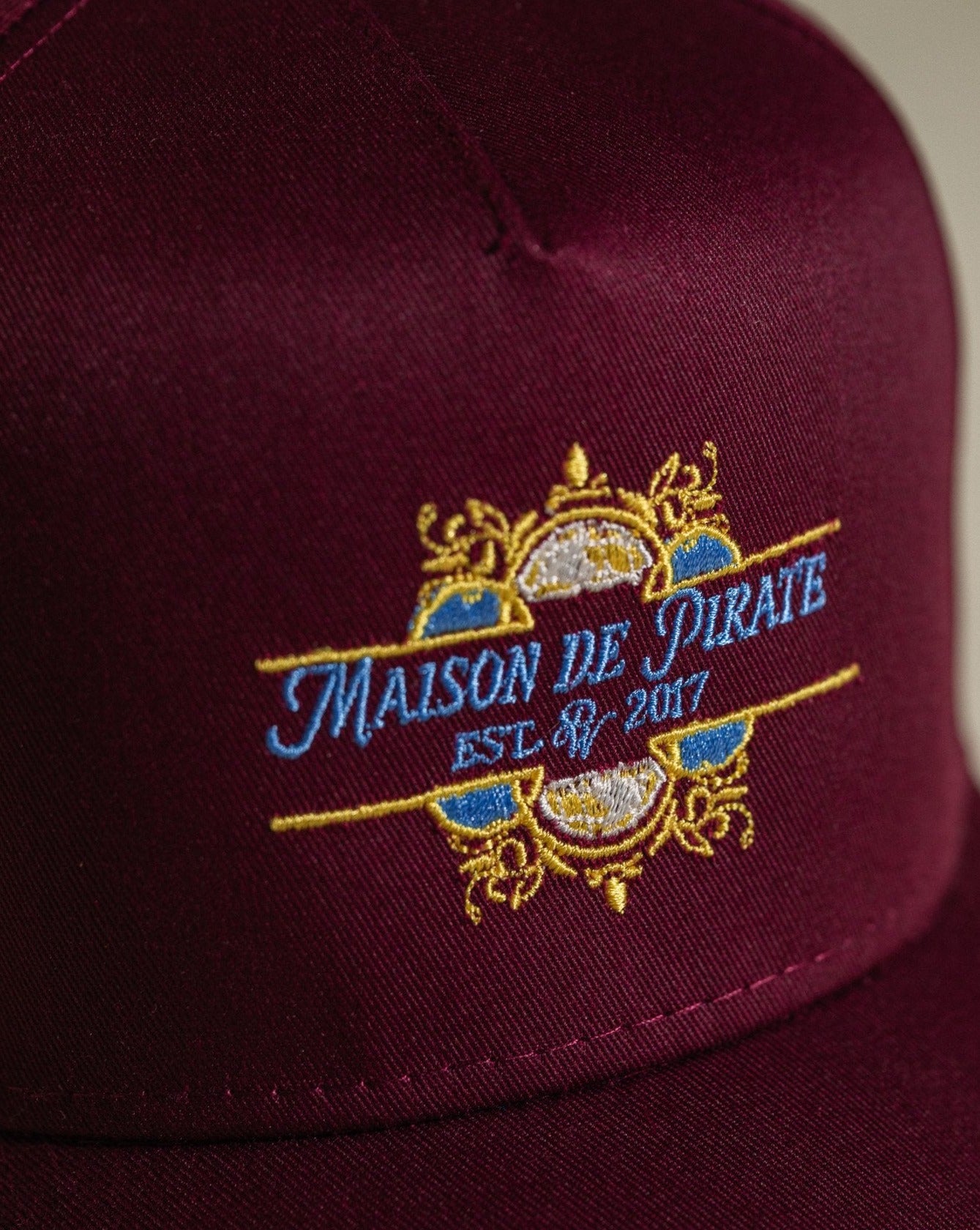 Pirate Maison De Pirate Hat (Merlot)