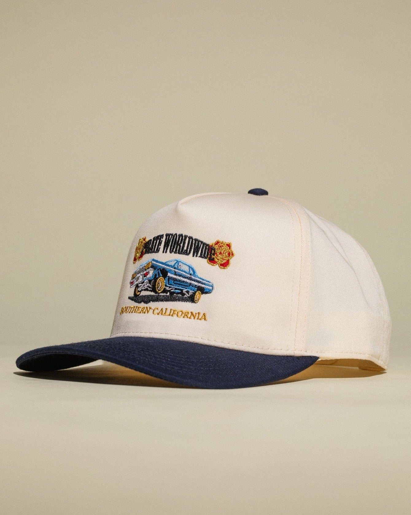 Pirate 63' Hat (Cream/Navy)