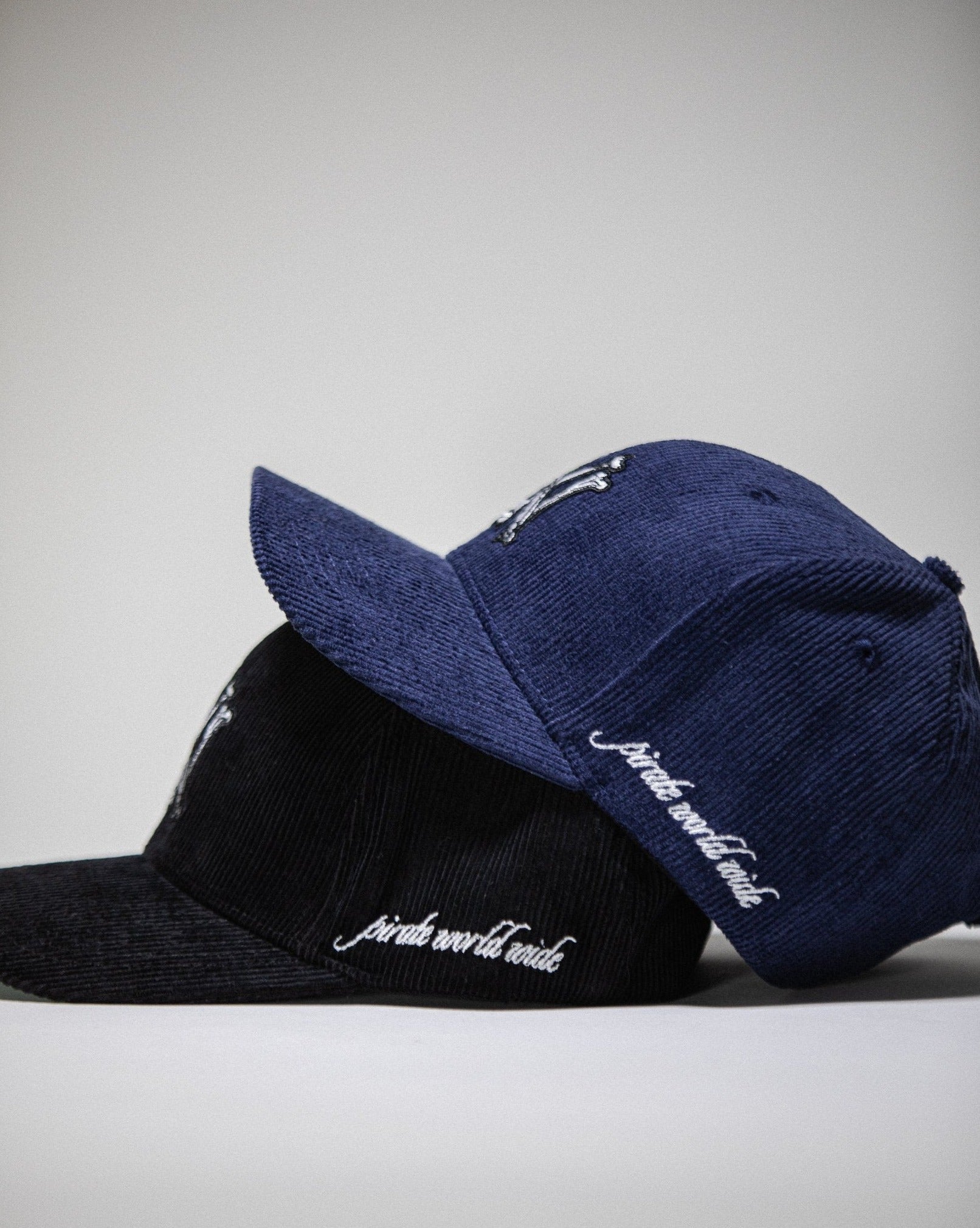 Pirate NY Corduroy Hat (Navy)