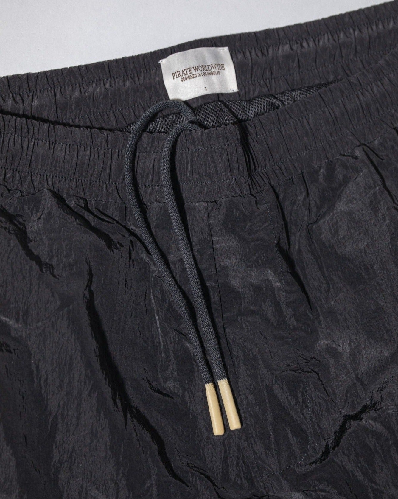 Pirate Hilltop Nylon Pant (Black)