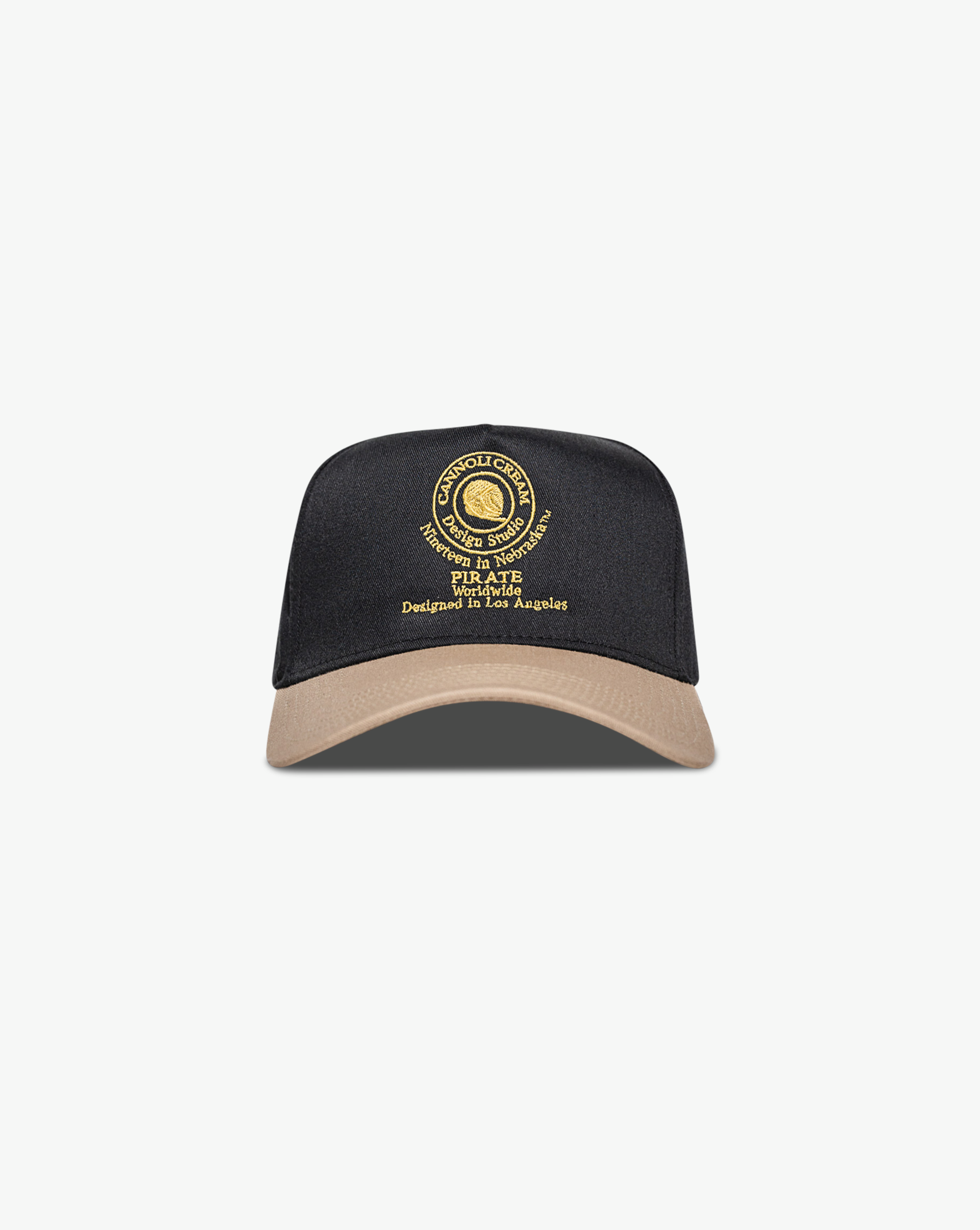 Pirate Cannoli Cream Design Studio Hat (Black/Khaki)