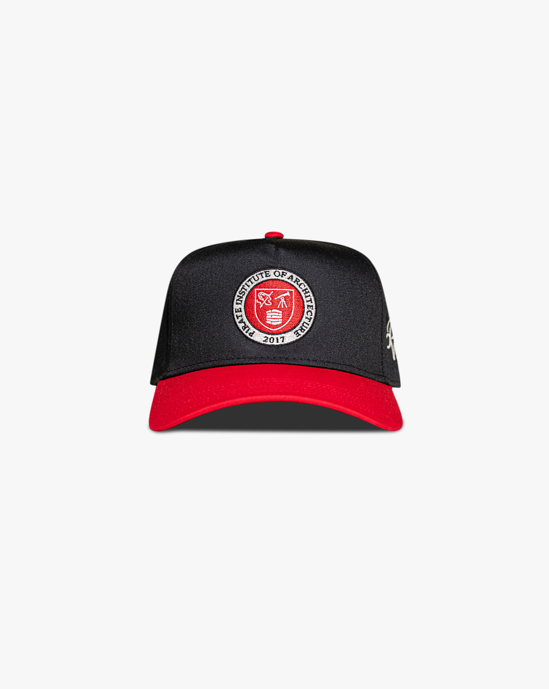 Pirate Architect Hat (Black/Red)