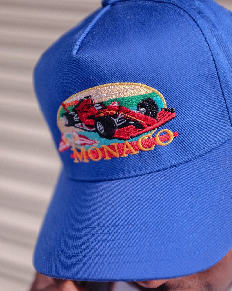 Pirate Monaco Racing Hat (Ocean Blue)