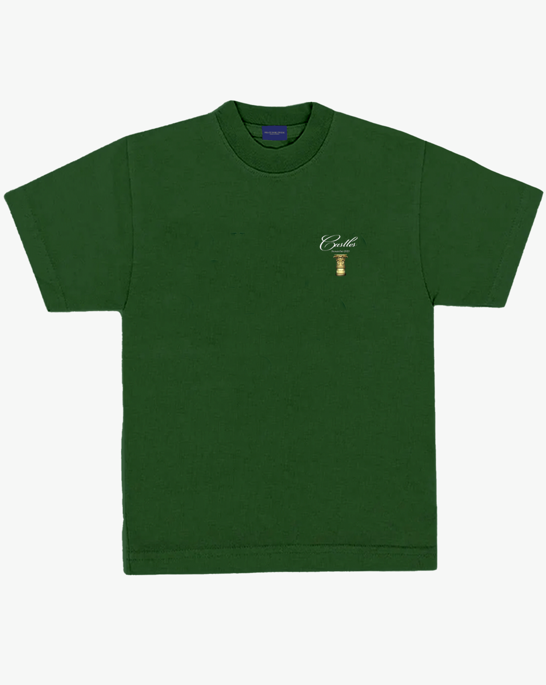 Pirate Castles Tee (Emerald Green)