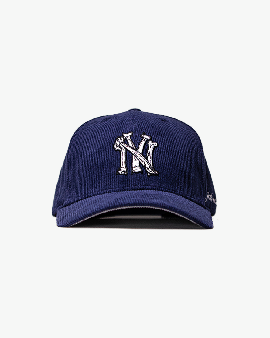 Pirate NY Corduroy Hat (Navy)